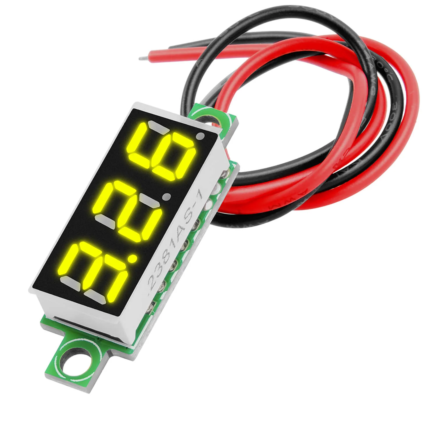 0,28 Zoll Mini Digital Voltmeter Spannungsmesser mit 7-Segment Anzeige 2,5V - 30V kompatibel mit Arduino - Image 3