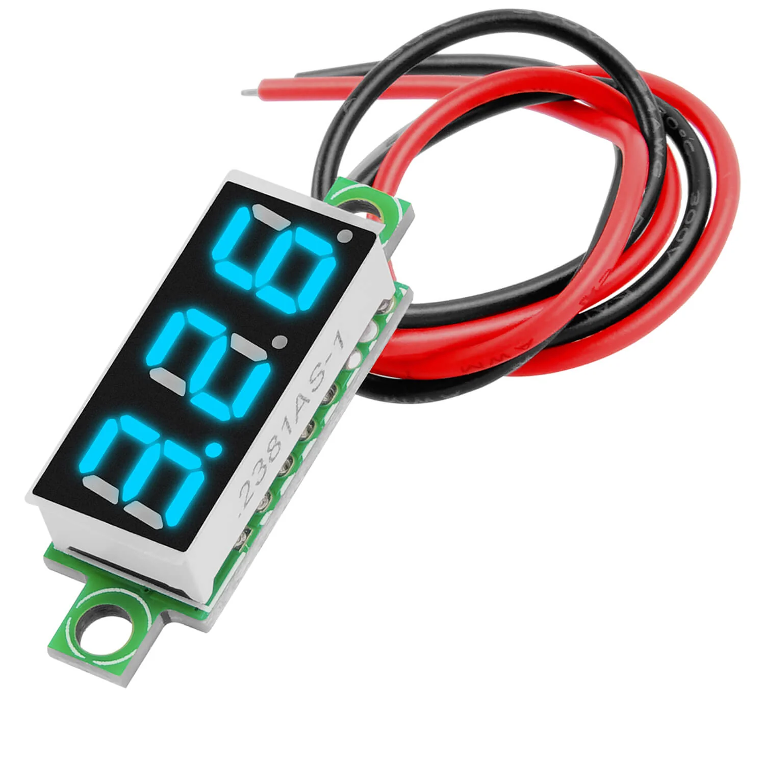 0,28 Zoll Mini Digital Voltmeter Spannungsmesser mit 7-Segment Anzeige 2,5V - 30V kompatibel mit Arduino - Image 5