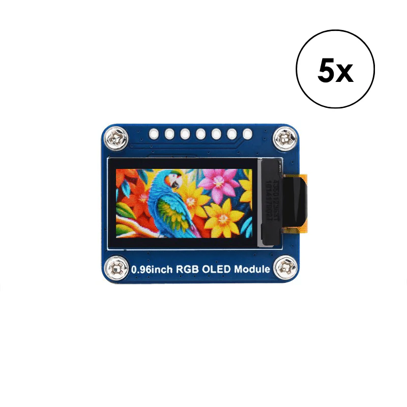 Waveshare - 0,96 " RGB OLED Display Modul kompatibel mit Arduino und Raspberry Pi - Image 14