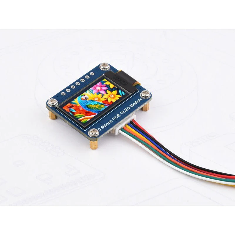 Waveshare - 0,96 " RGB OLED Display Modul kompatibel mit Arduino und Raspberry Pi - Image 6