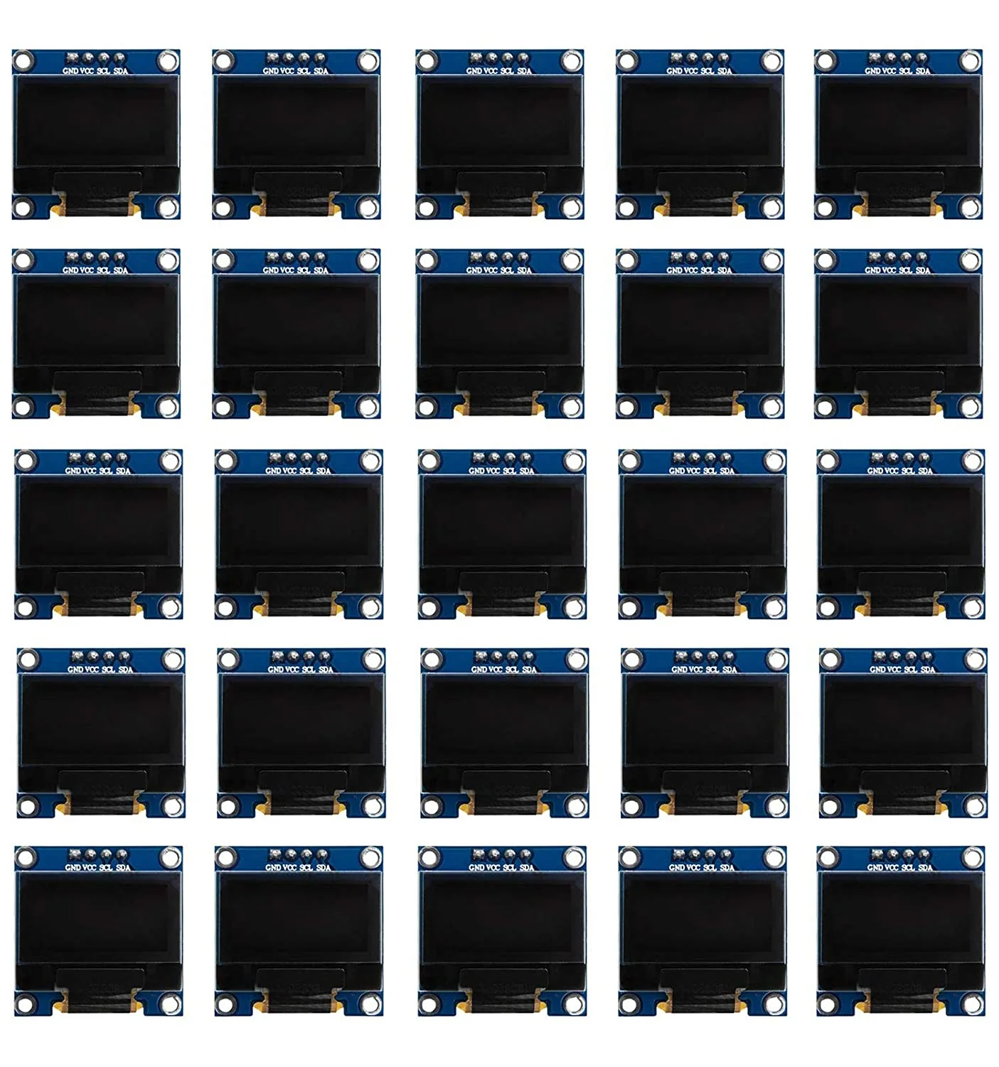 0,96 Zoll OLED SSD1306 Display I2C 128 x 64 Pixel kompatibel mit Arduino und Raspberry Pi - Image 10