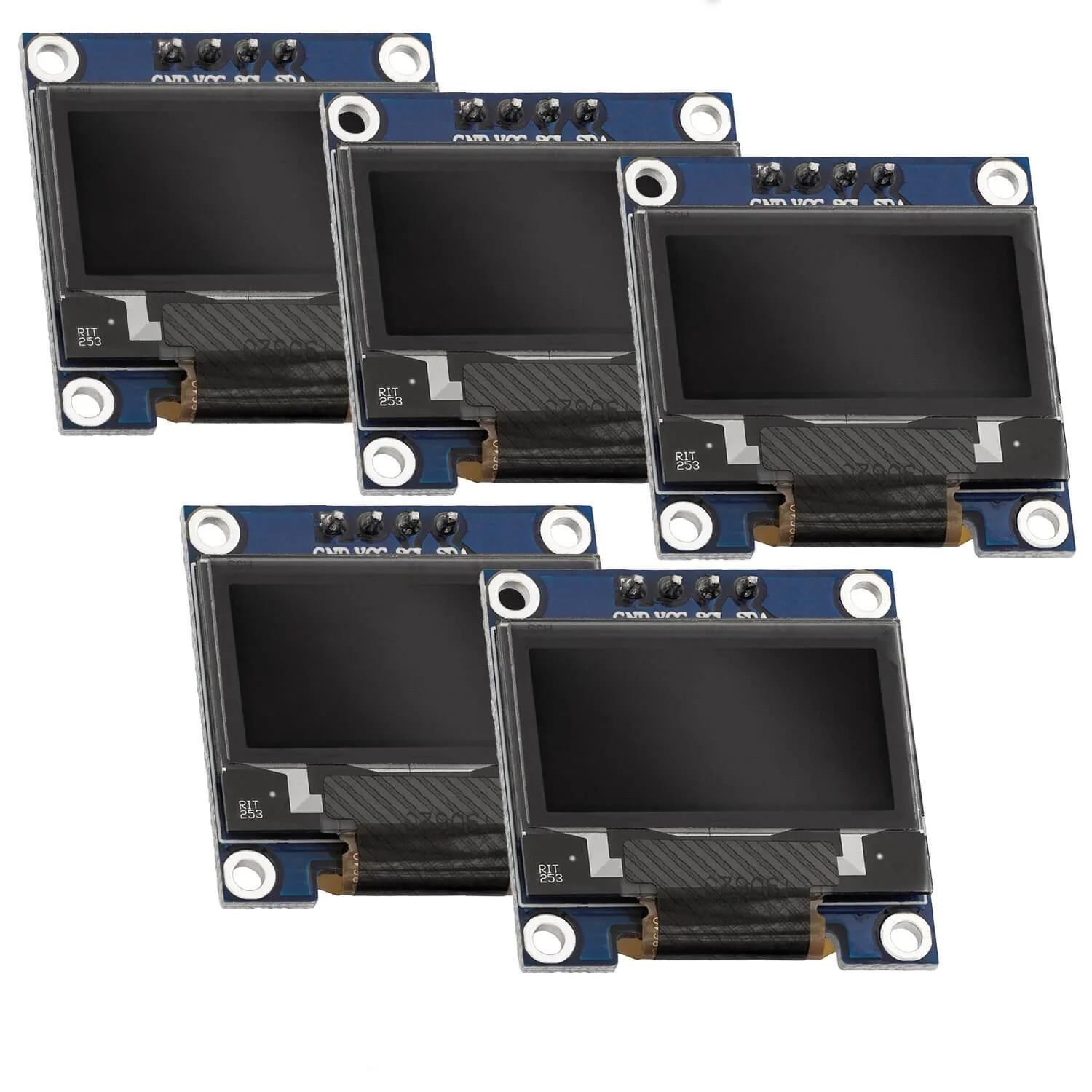 0,96 Zoll OLED SSD1306 Display I2C 128 x 64 Pixel kompatibel mit Arduino und Raspberry Pi - Image 8