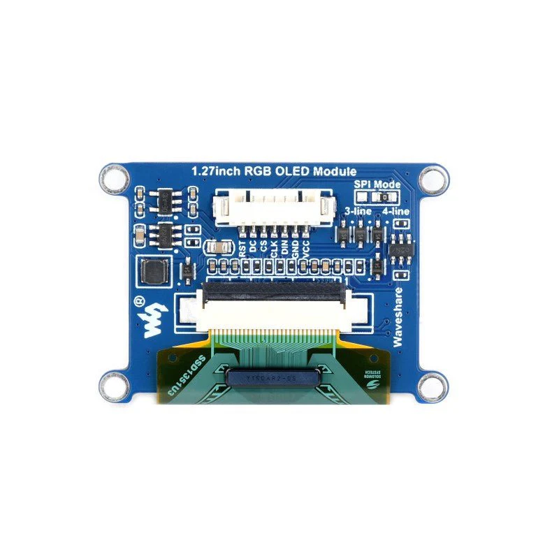 Waveshare - 1,27 " Display RGB Oled Modul - Image 3