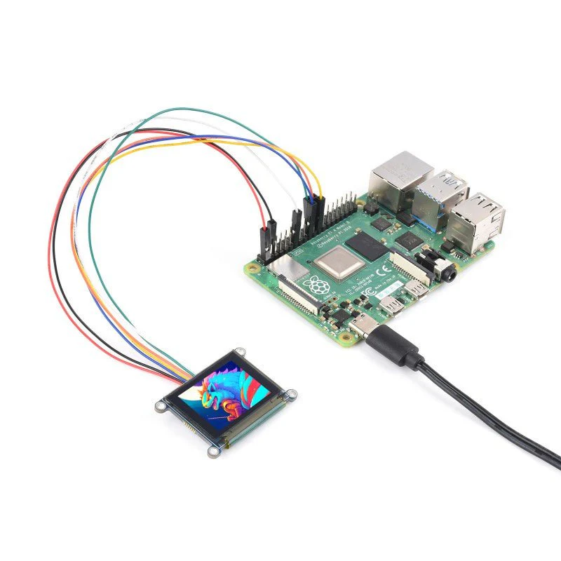 Waveshare - 1,27 " Display RGB Oled Modul - Image 8