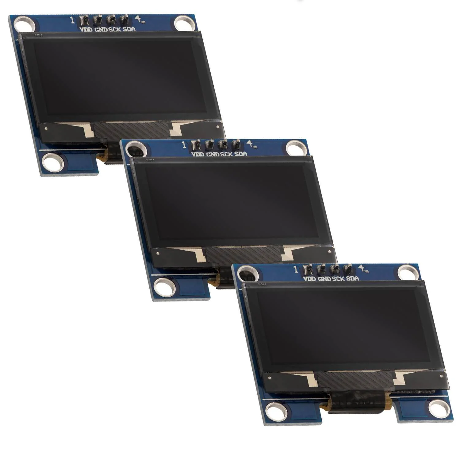 1,3 Zoll OLED I2C 128 x 64 Pixel Display kompatibel mit Arduino und Raspberry Pi - Image 5