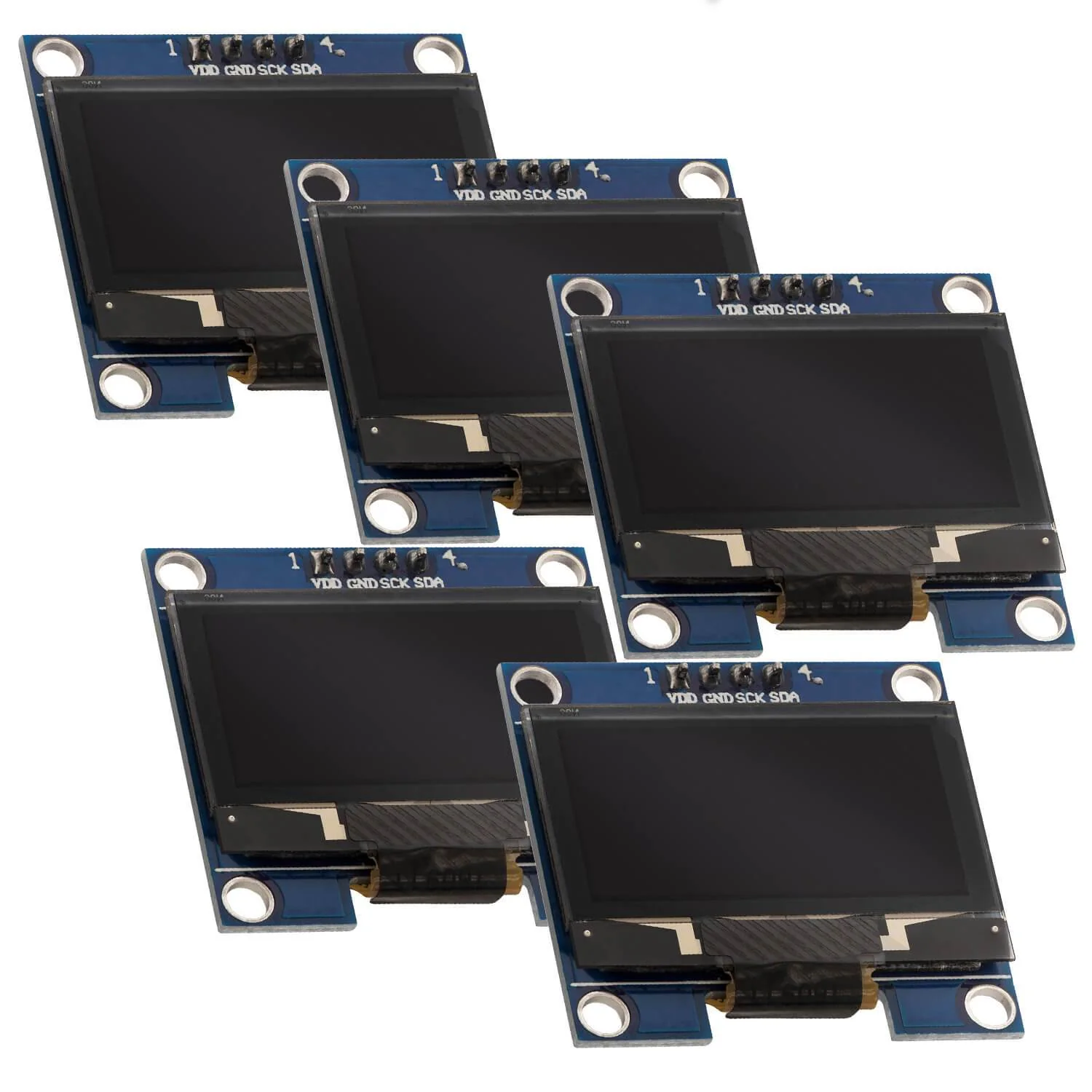 1,3 Zoll OLED I2C 128 x 64 Pixel Display kompatibel mit Arduino und Raspberry Pi - Image 6