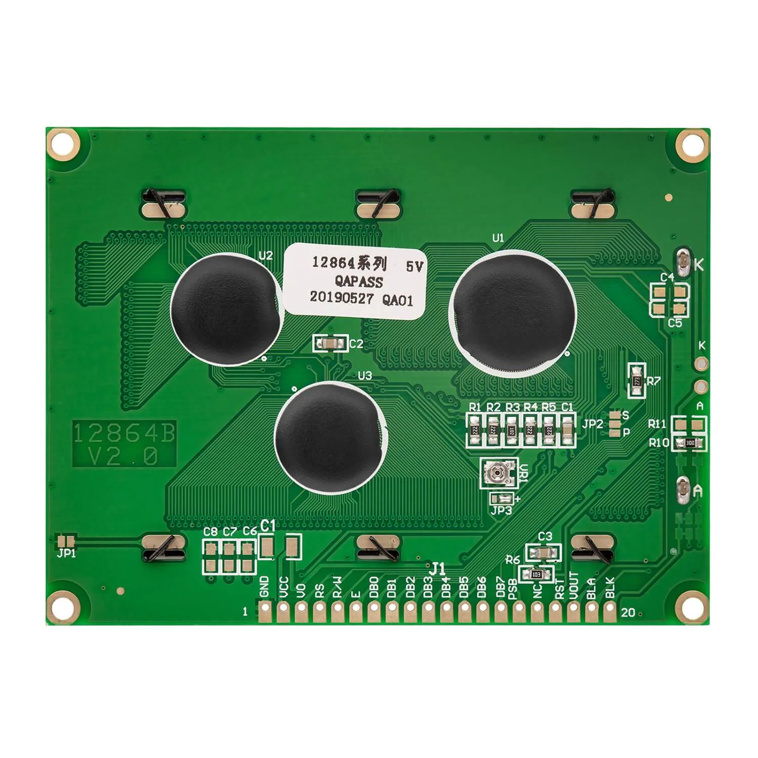 128 x 64 Pixel LCD Display 12864 Display Modul kompatibel mit Arduino und Raspberry Pi - Image 4