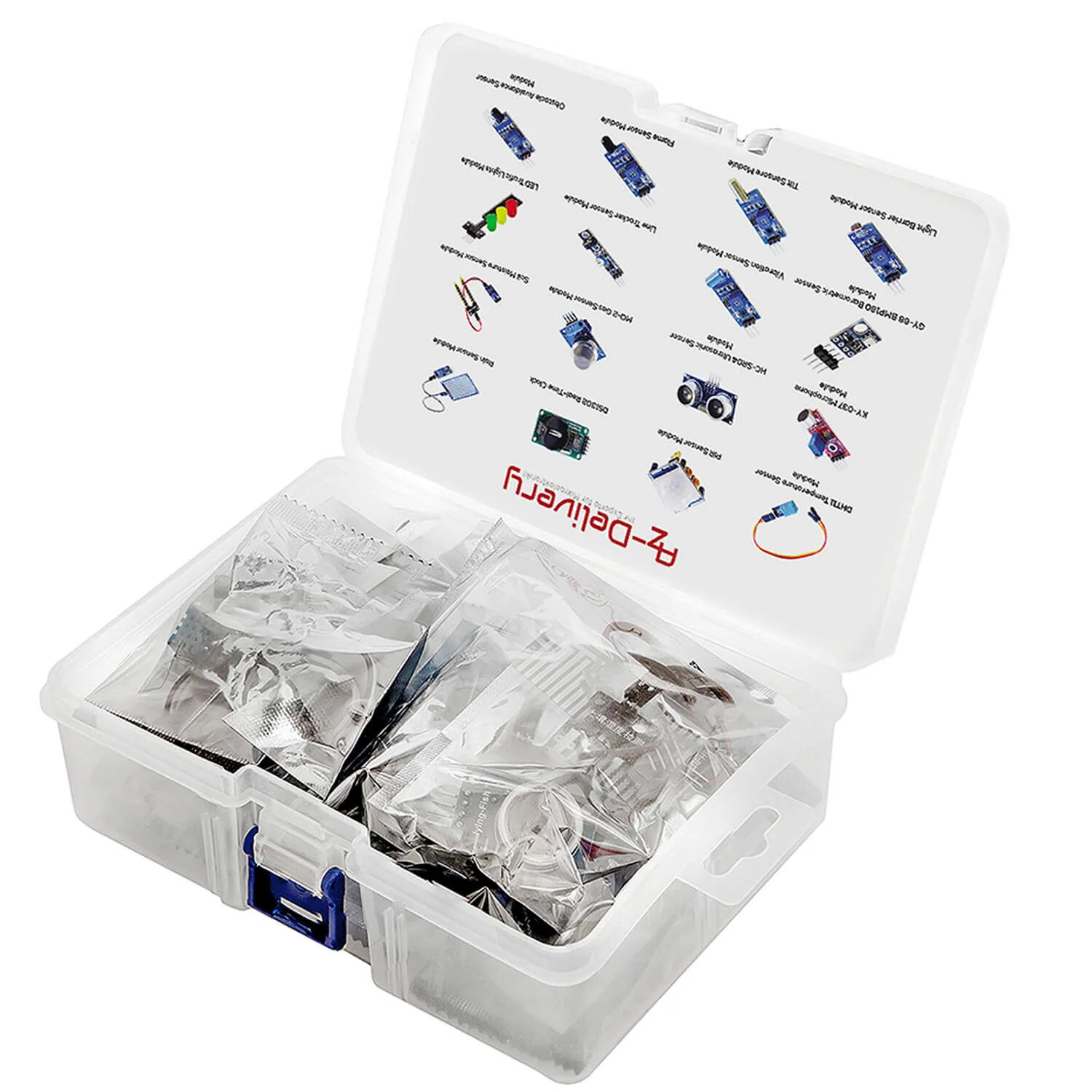 16 in 1 Kit Zubehörset mit Sensoren und Modulen kompatibel mit Arduino und Raspberry Pi - Image 3