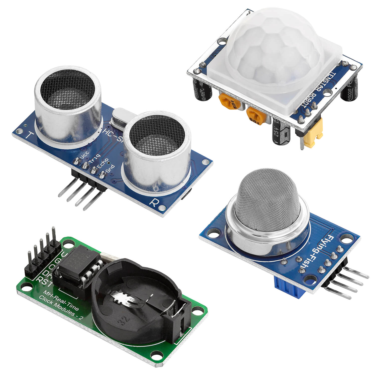 16 in 1 Kit Zubehörset mit Sensoren und Modulen kompatibel mit Arduino und Raspberry Pi - Image 5