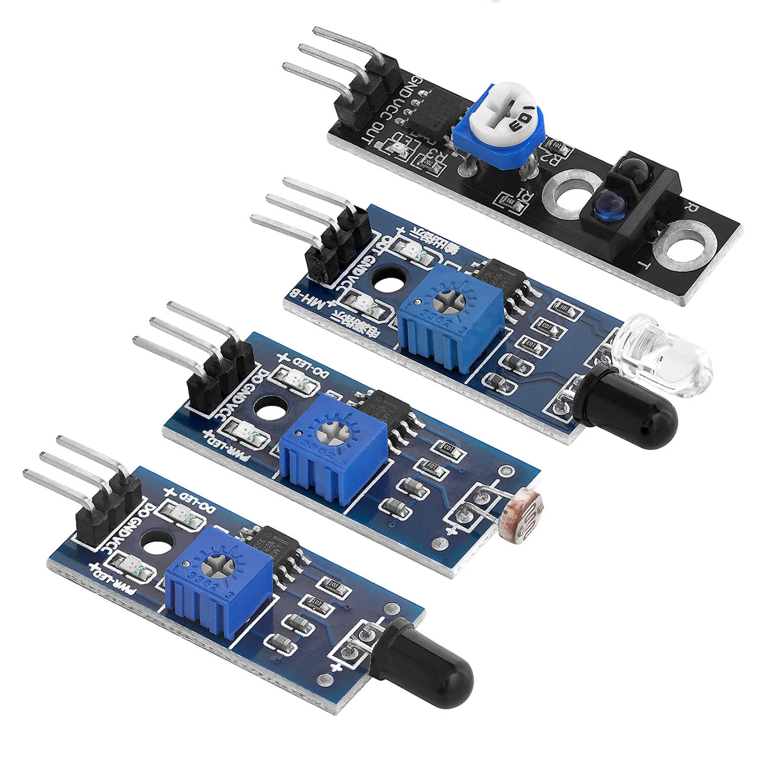 16 in 1 Kit Zubehörset mit Sensoren und Modulen kompatibel mit Arduino und Raspberry Pi - Image 6