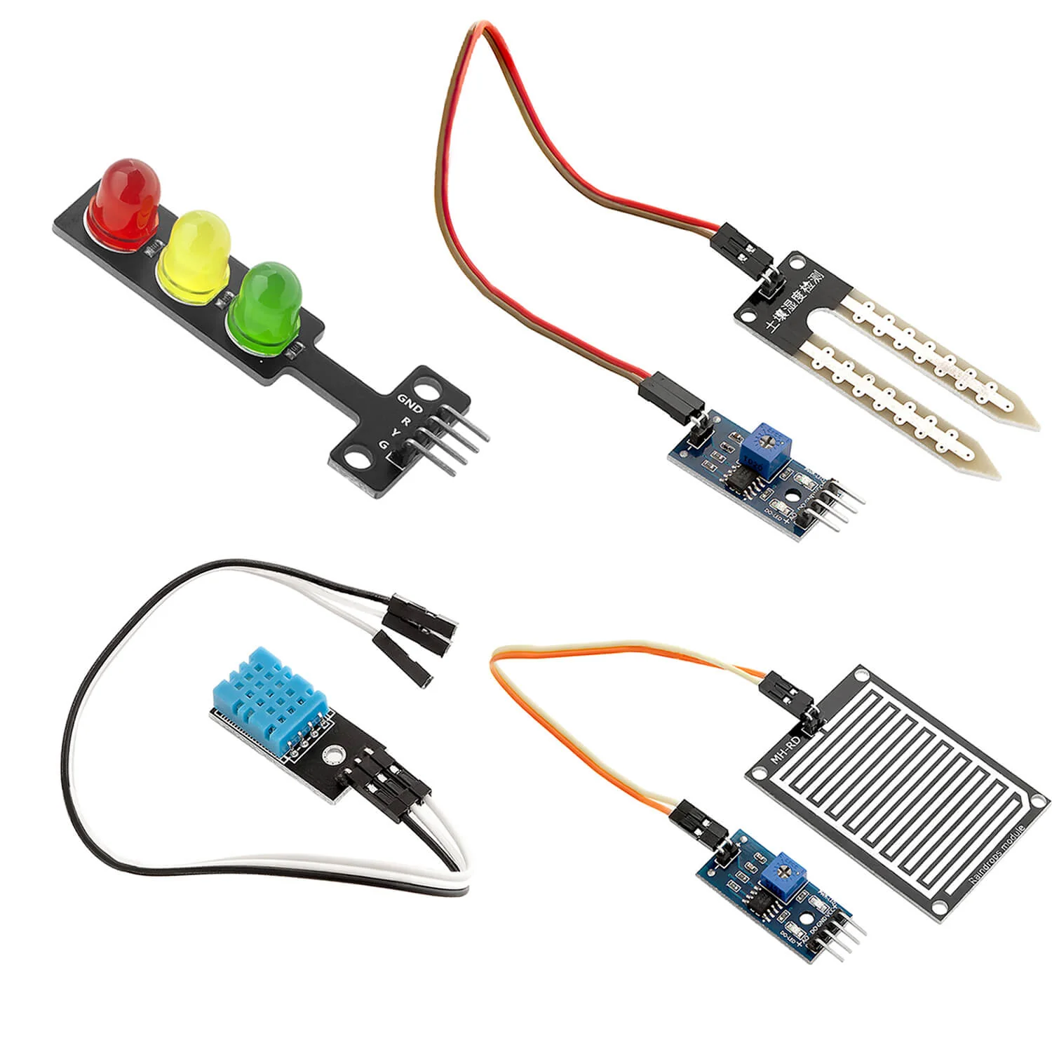16 in 1 Kit Zubehörset mit Sensoren und Modulen kompatibel mit Arduino und Raspberry Pi - Image 8