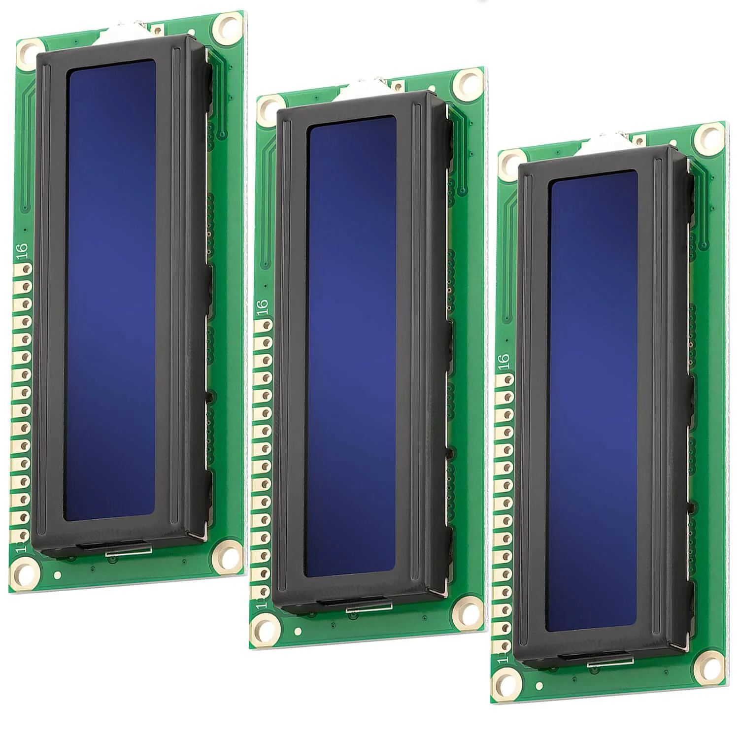 HD44780 1602 LCD Modul Display 2x16 Zeichen (mit blauem Hintergrund) kompatibel mit Arduino und Raspberry Pi - Image 4