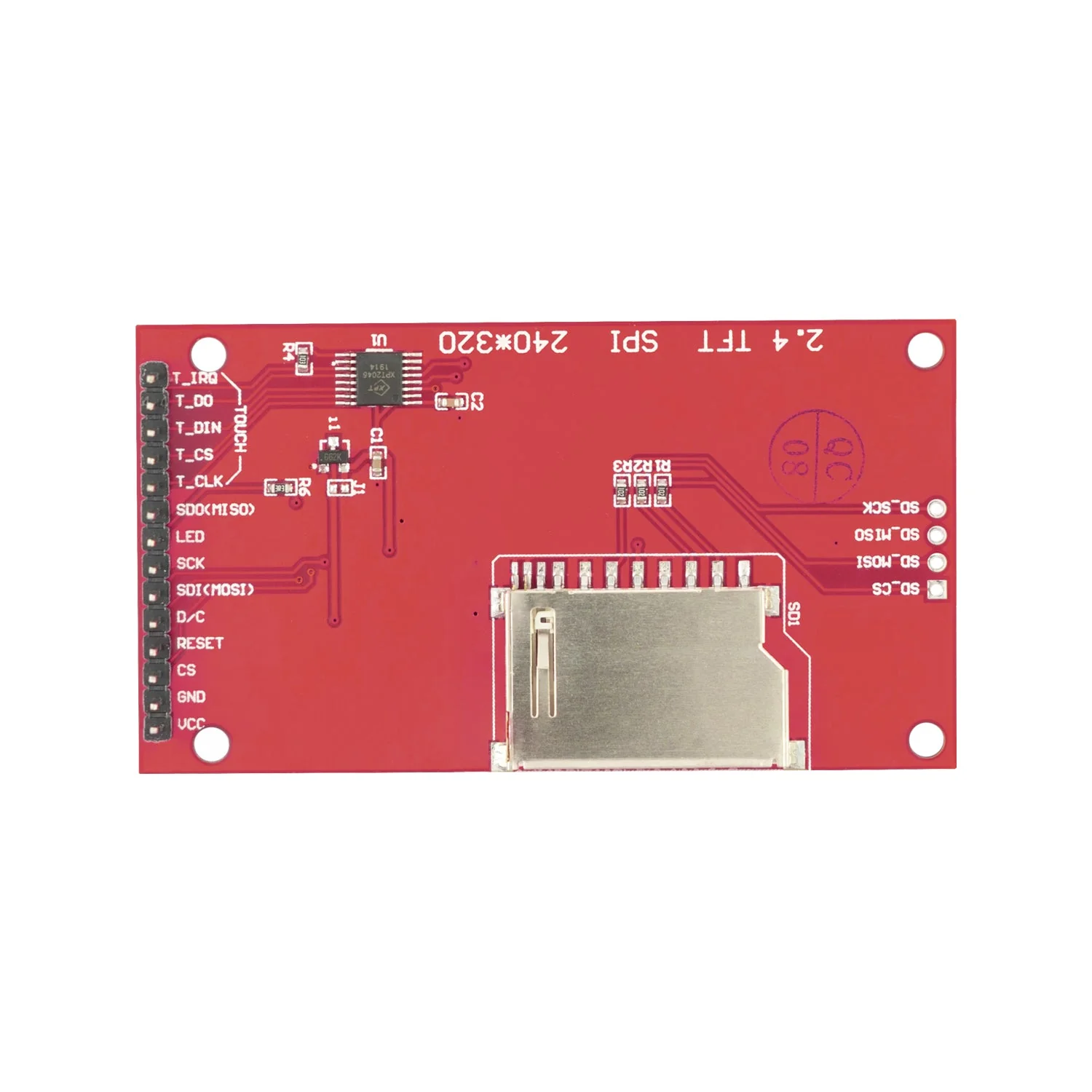 2,4 Zoll LCD TFT Touch Display - Kompatibel mit Arduino und Raspberry Pi - 320x240 Auflösung, ILI9341 Treiber, SPI Schnittstelle - Image 5