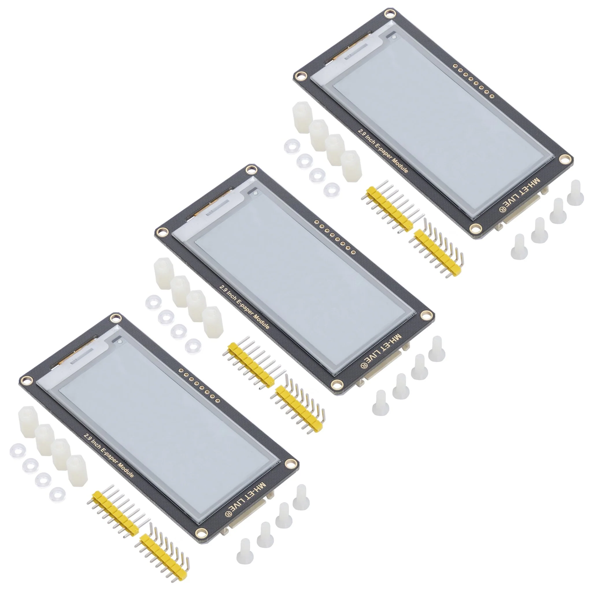 ePaper Display mit 2,9 Zoll e-Ink Display, Modul mit geringem Stromverbrauch, SPI Unterstützung und 3.3V/5V MCU Schnittstelle - Image 4