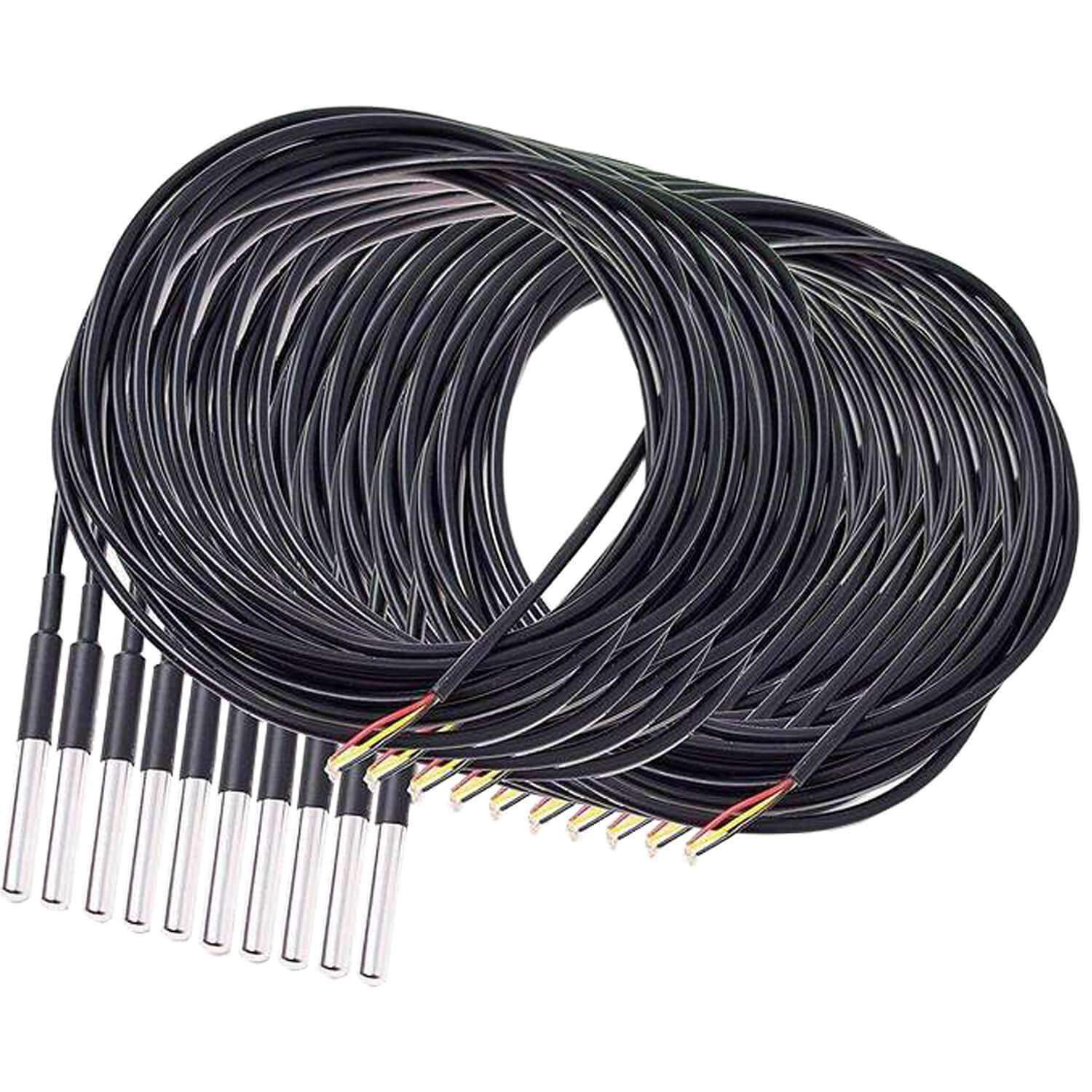 3M Kabel DS18B20 digitaler Edelstahl Temperatursensor Temperaturfühler - Image 6