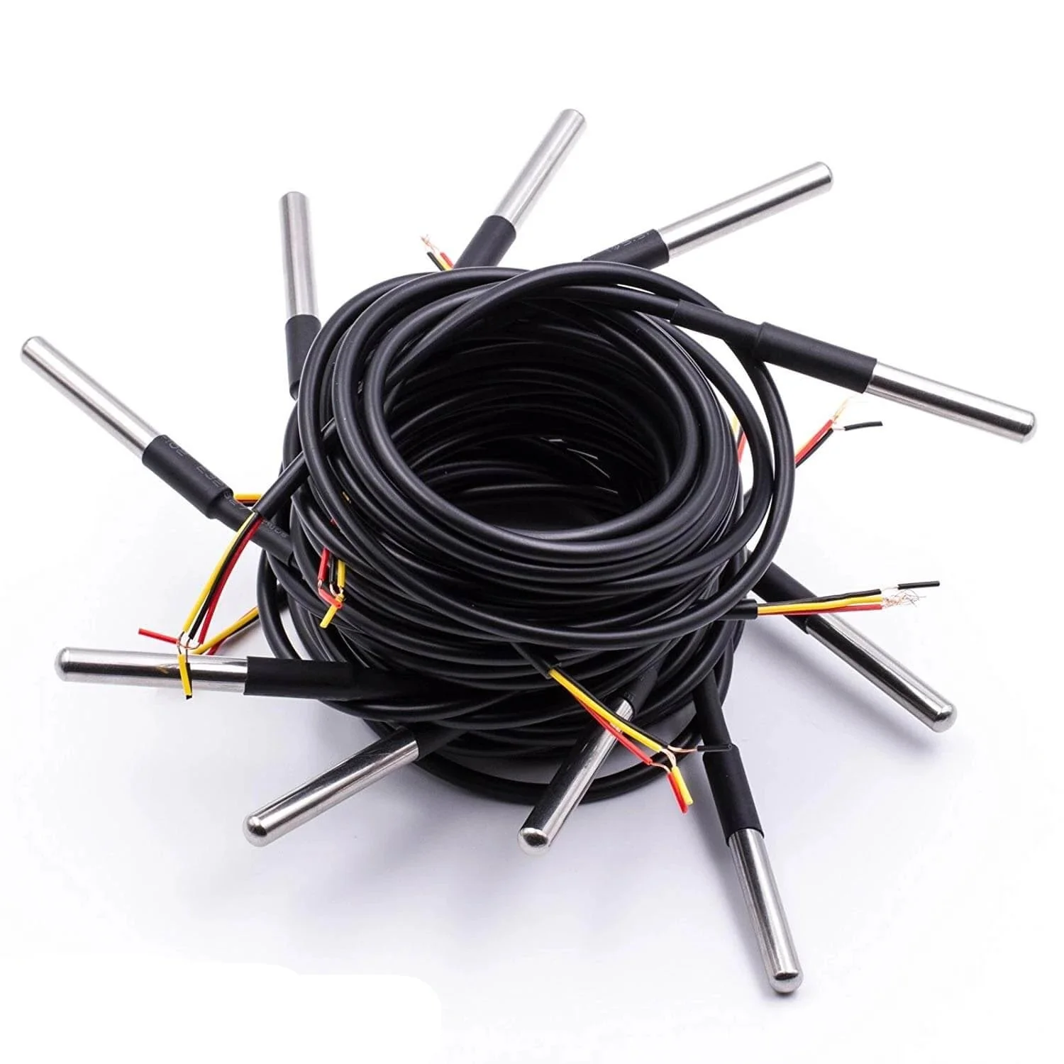 1M Kabel DS18B20 digitaler Edelstahl Temperatursensor Temperaturfühler, wasserdicht kompatibel mit Arduino und Raspberry Pi - Image 7