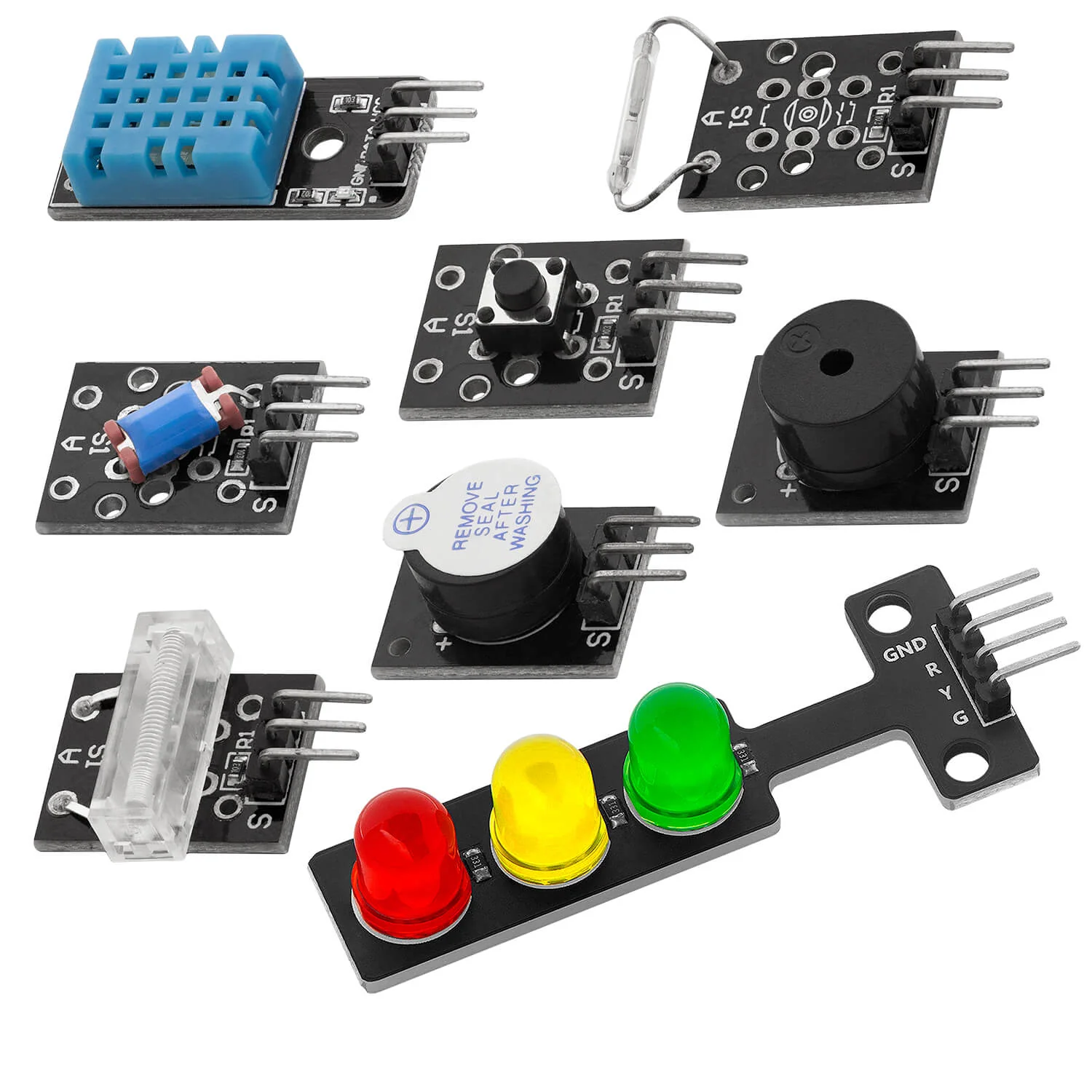 35 in 1 Sensorenkit Modulkit und Zubehörkit kompatibel mit Arduino und Raspberry Pi - Image 7