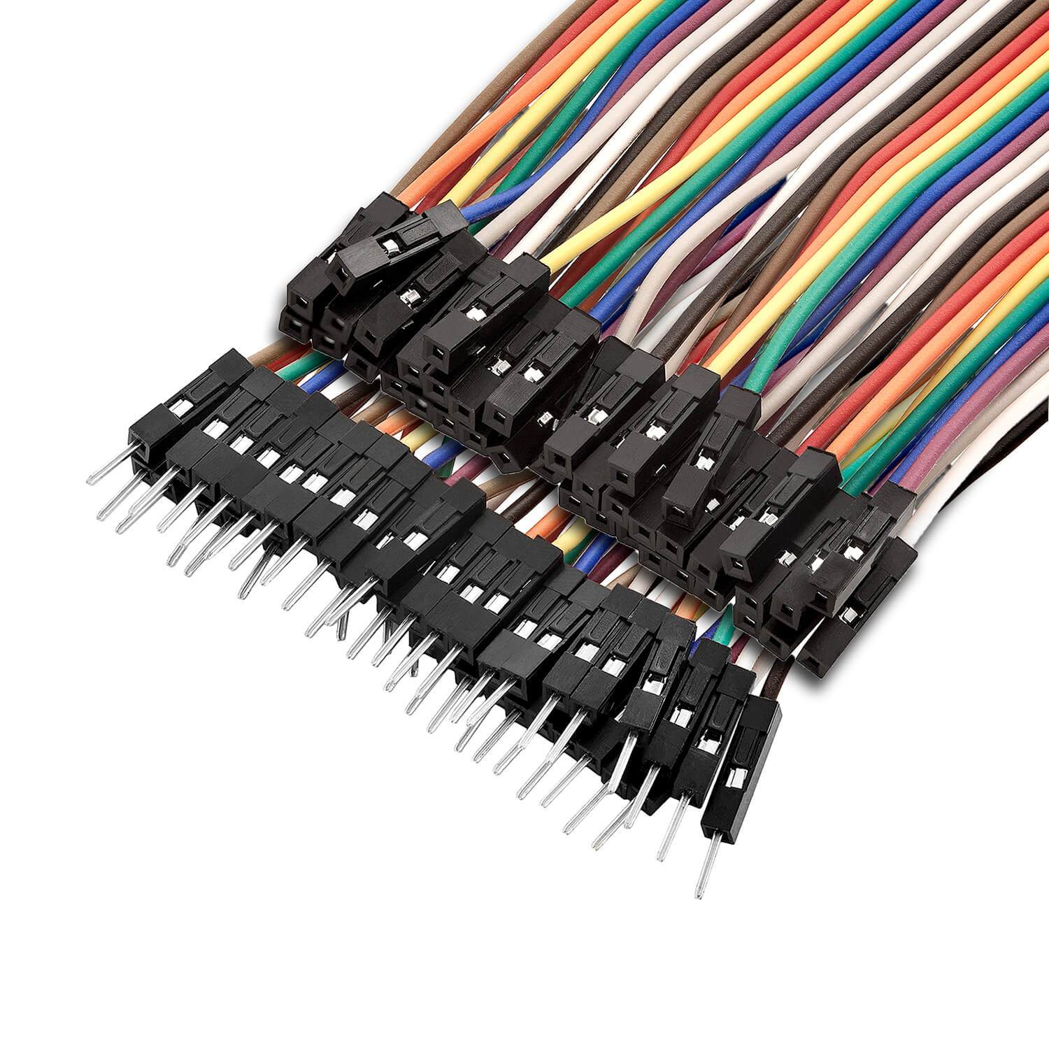 Jumper Wire Kabel 3 x 40 STK. je 20 cm M2M/ F2M / F2F kompatibel mit Arduino und Raspberry Pi Breadboard - Image 4