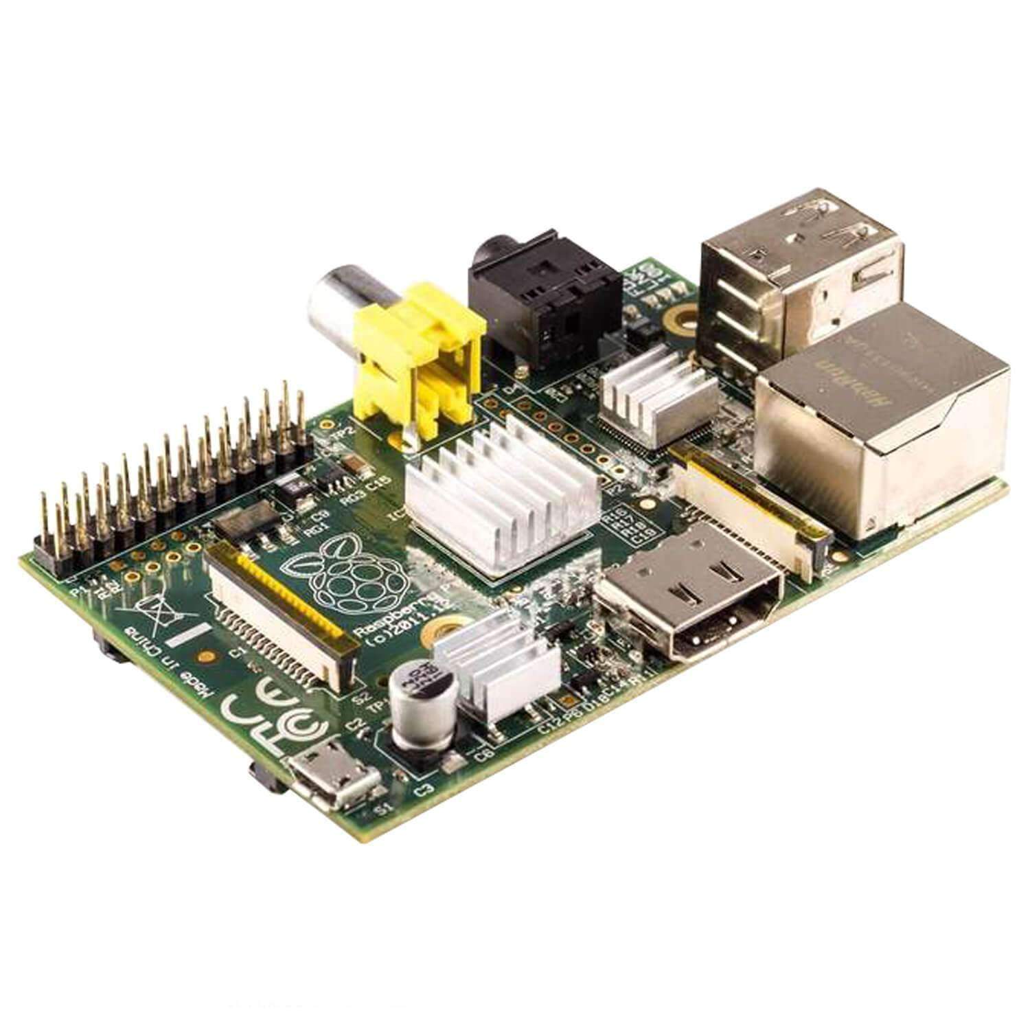 3er Set passive Alu Kühlkörper für Raspberry Pi A + B mit wärmeleitender Spezialklebefolie - Image 4