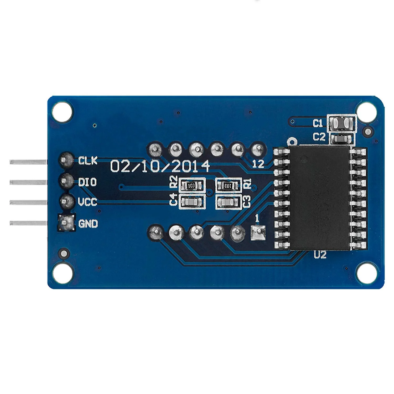 TM1637 4 Digit 7-Segment Display Modul kompatibel mit Arduino und Raspberry Pi - Image 3