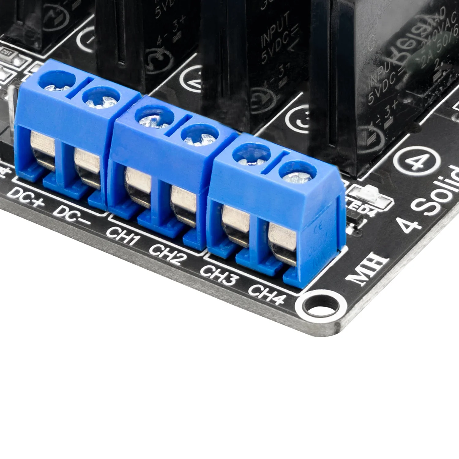 4 Kanal Solid State Relais 5V DC  Low Level Trigger Power Switch kompatibel mit Arduino und Raspberry Pi - Image 2