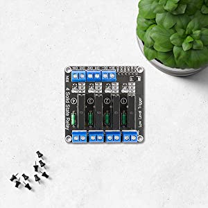 4 Kanal Solid State Relais 5V DC  Low Level Trigger Power Switch kompatibel mit Arduino und Raspberry Pi - Image 5