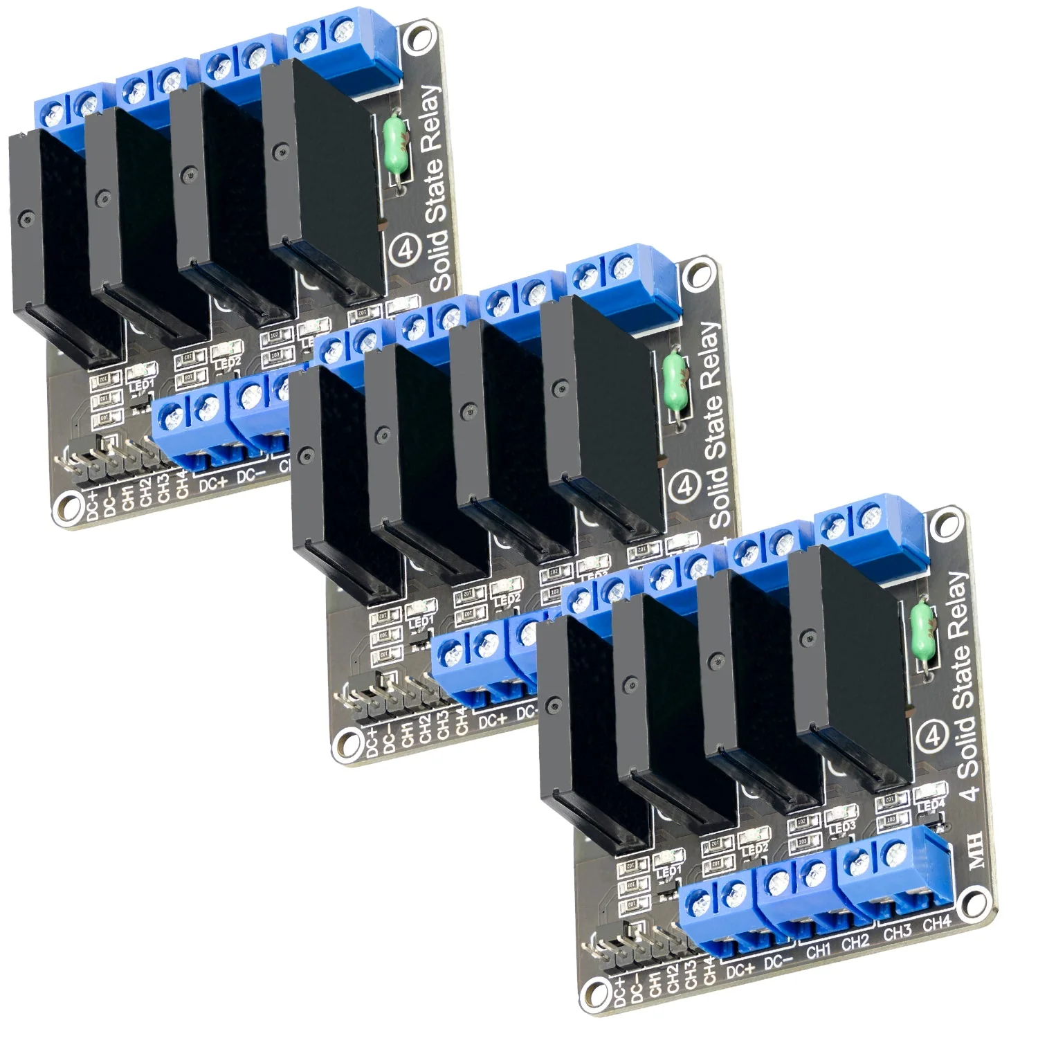 4 Kanal Solid State Relais 5V DC  Low Level Trigger Power Switch kompatibel mit Arduino und Raspberry Pi - Image 7