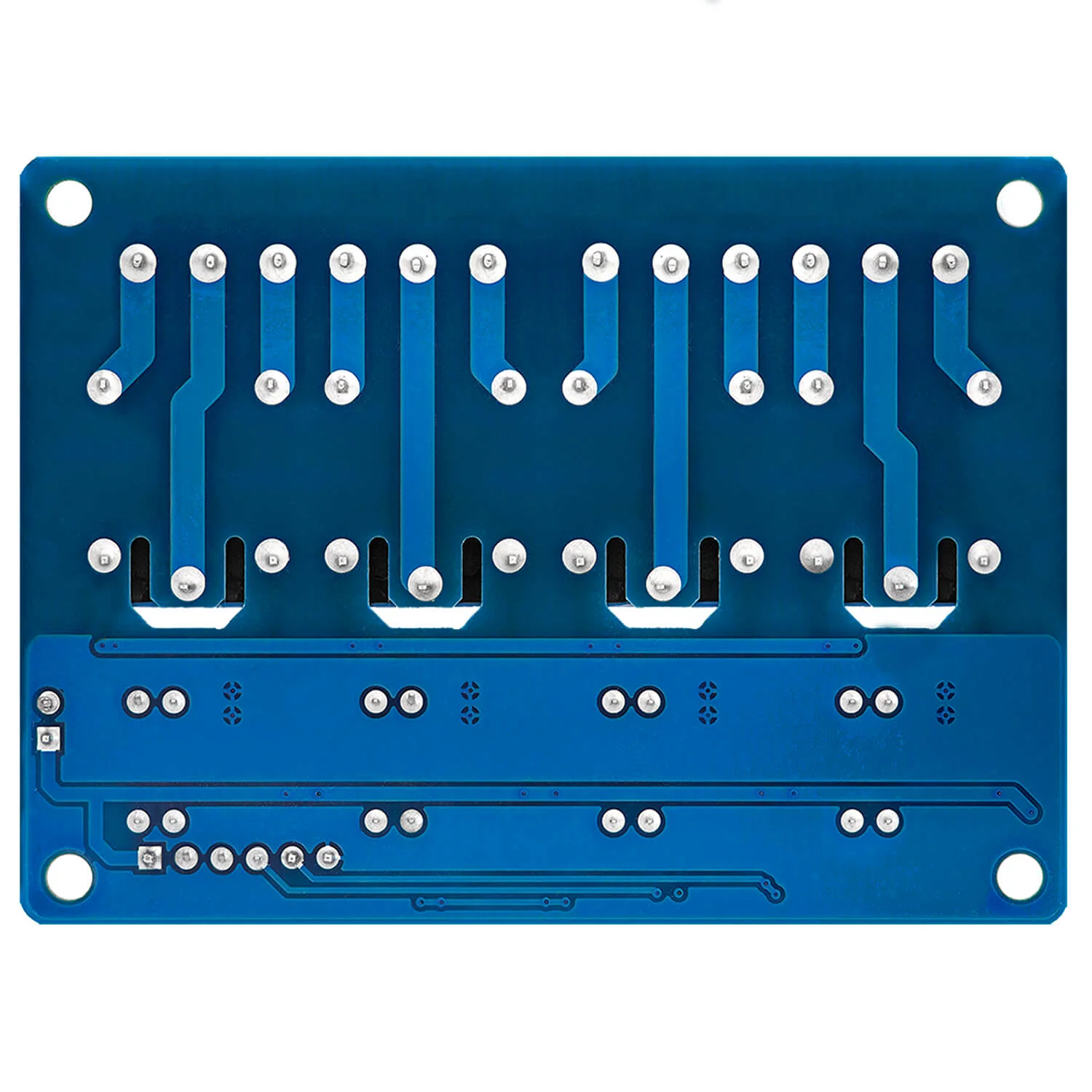 4-Relais Modul 5V mit Optokoppler Low-Level-Trigger kompatibel mit Arduino und Raspberry Pi - Image 3