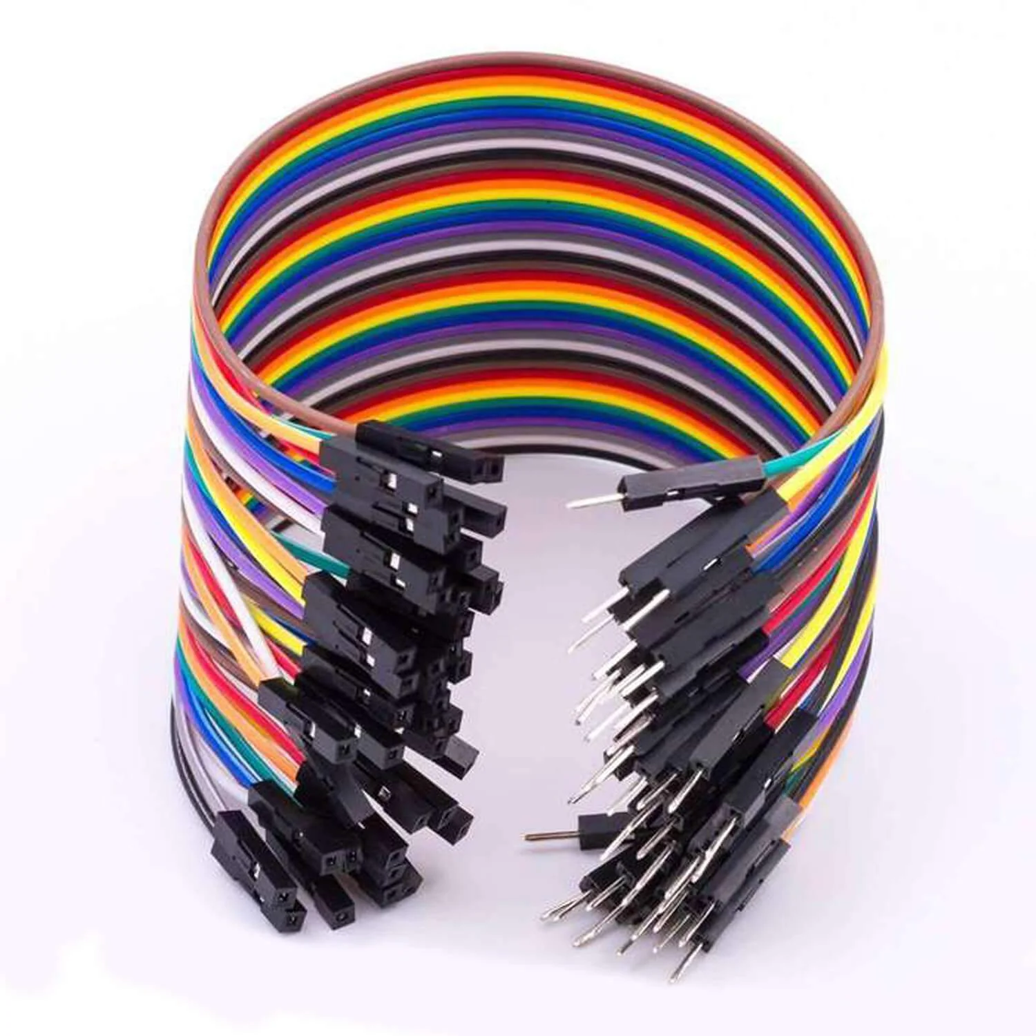Jumper Wire Kabel 40 STK. je 20 cm F2M Female to Male kompatibel mit Arduino und Raspberry Pi Breadboard - Image 3