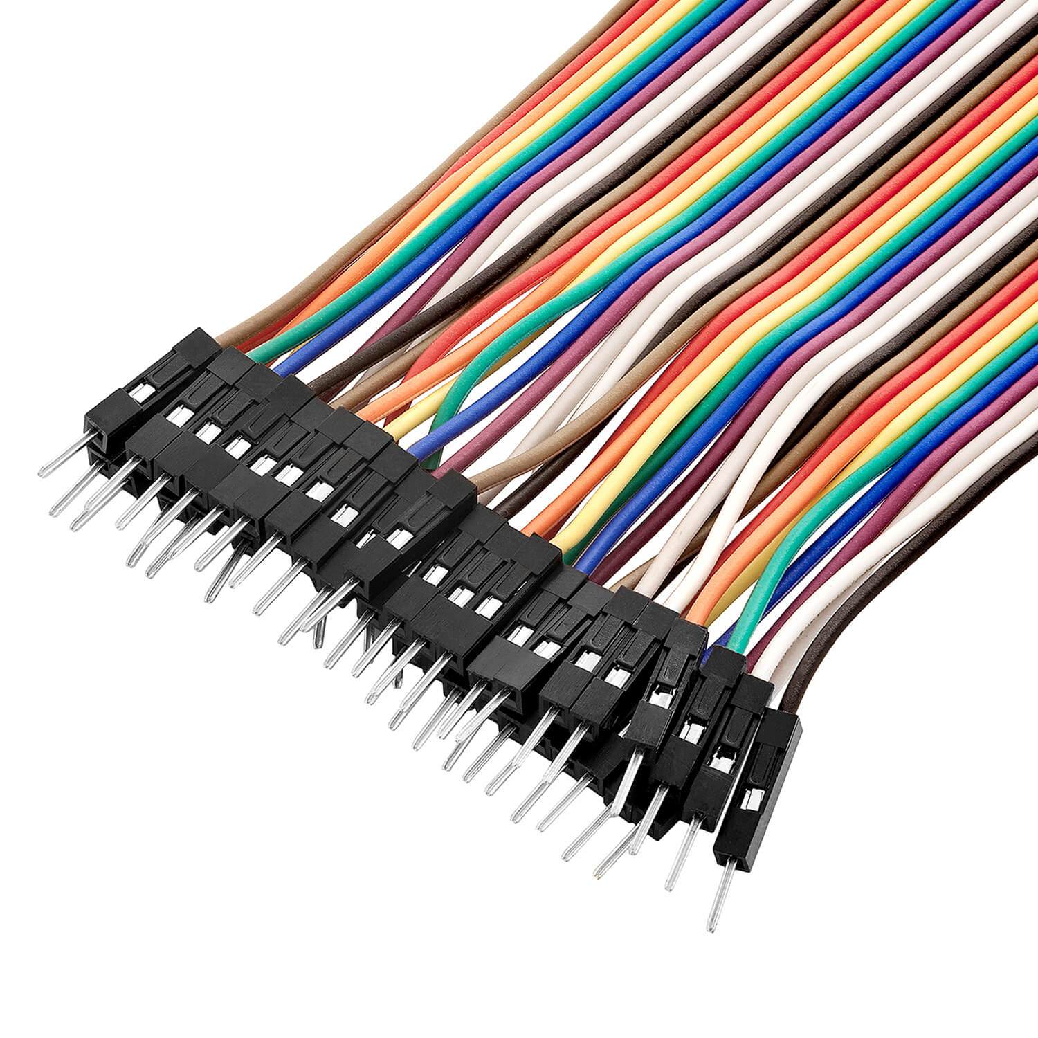 Jumper Wire Kabel 40 STK. je 20 cm M2M Male to Male kompatibel mit Arduino und Raspberry Pi Breadboard - Image 4