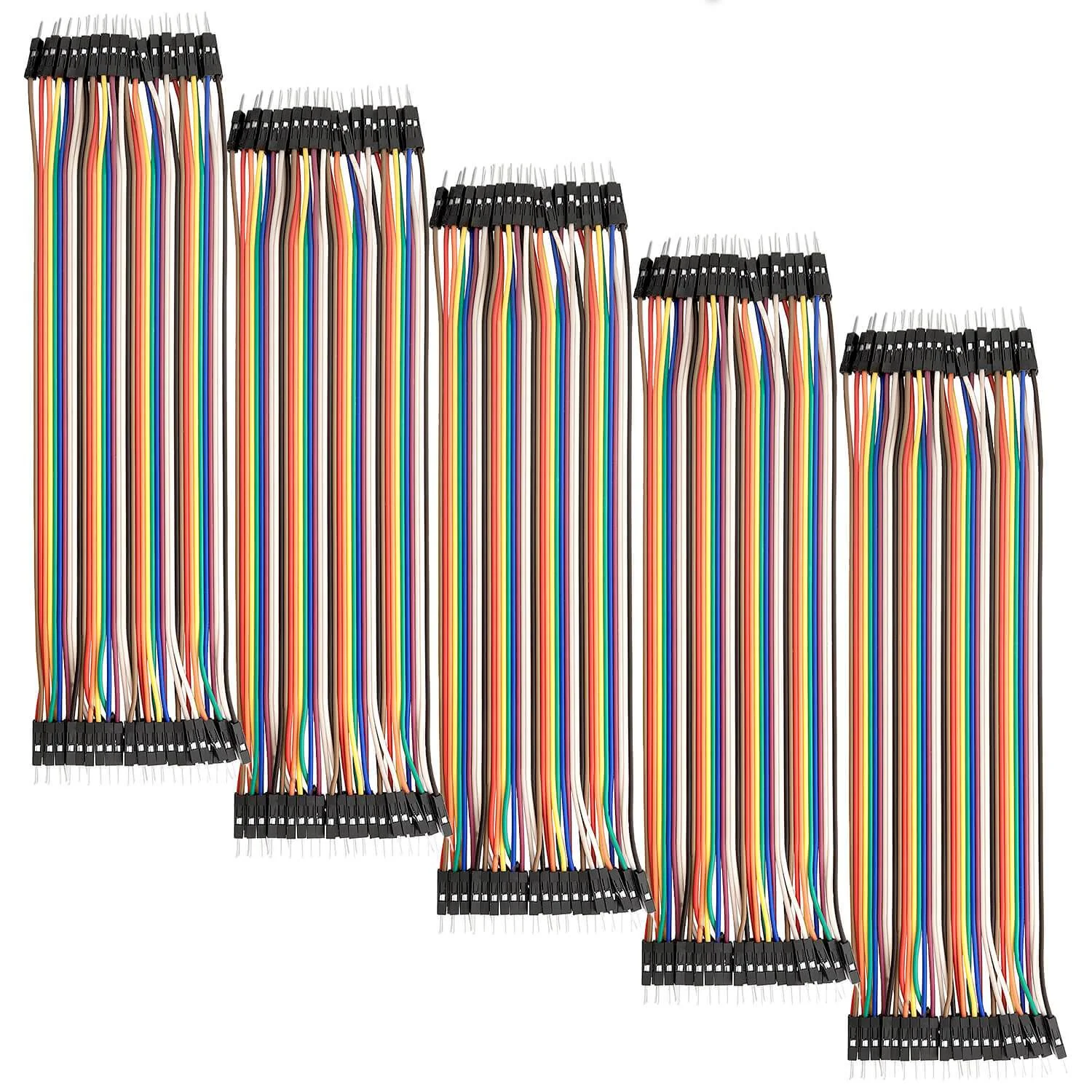 Jumper Wire Kabel 40 STK. je 20 cm M2M Male to Male kompatibel mit Arduino und Raspberry Pi Breadboard - Image 6