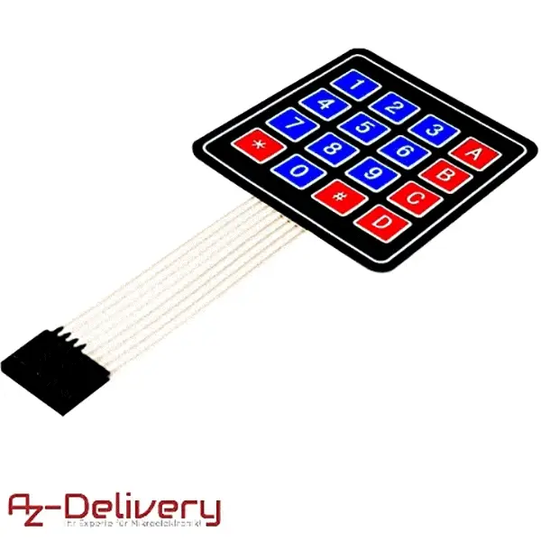 4x4 Matrix Array Keypad Tastenfeld Tastatur kompatibel mit Arduino und Raspberry Pi - Image 4