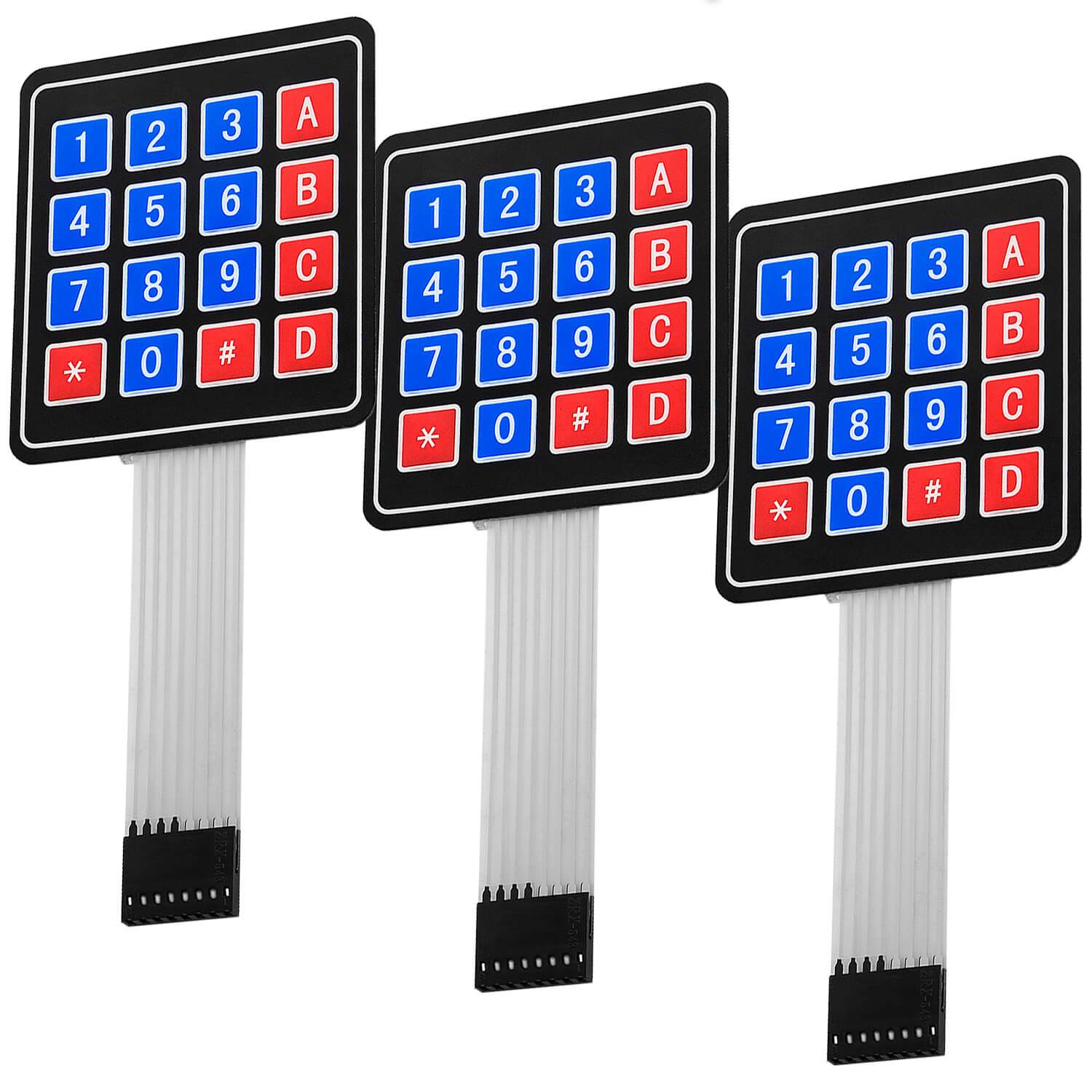 4x4 Matrix Array Keypad Tastenfeld Tastatur kompatibel mit Arduino und Raspberry Pi - Image 5