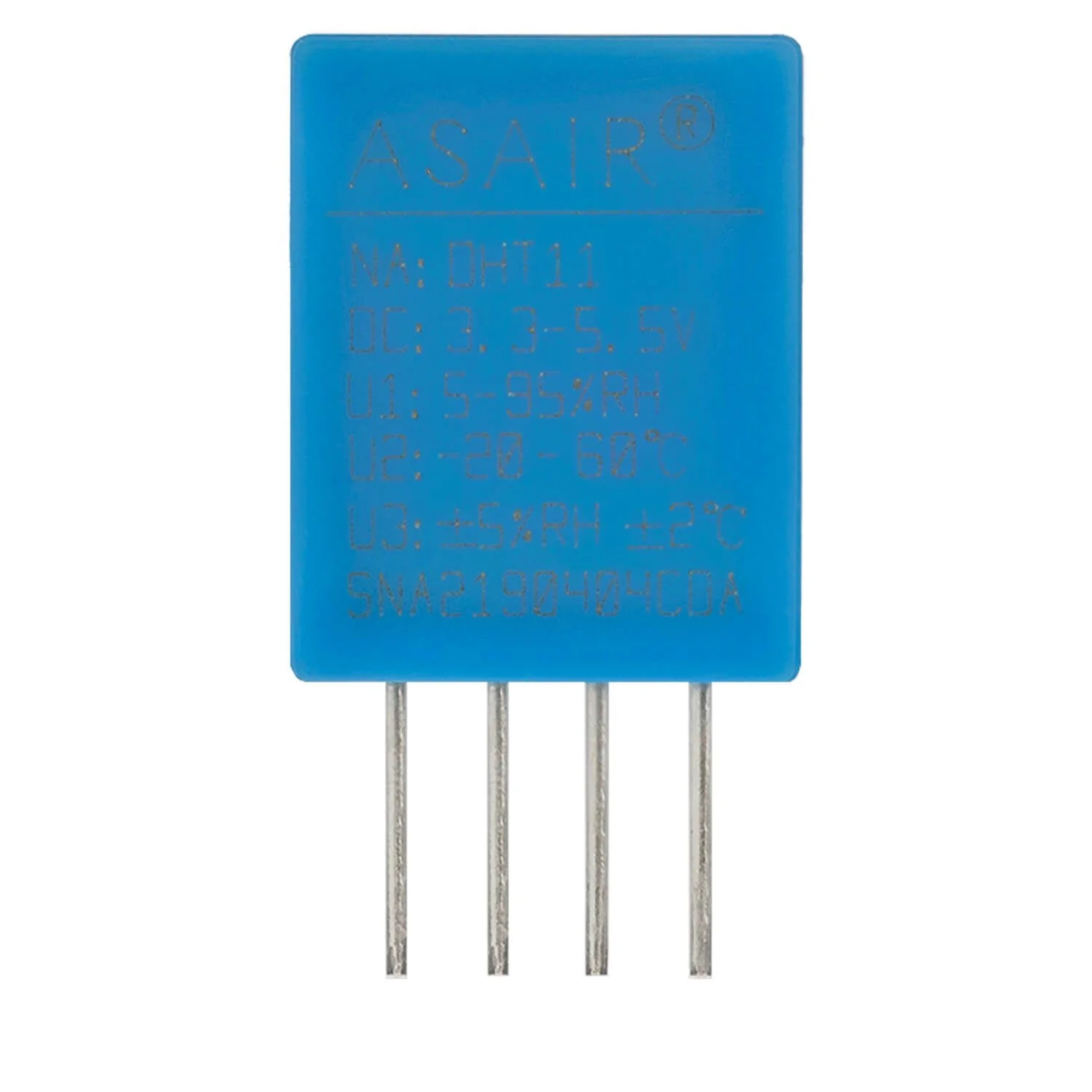 DHT11 Temperatursensor und Luftfeuchtigkeitssensor kompatibel mit Arduino und Raspberry Pi - Image 3