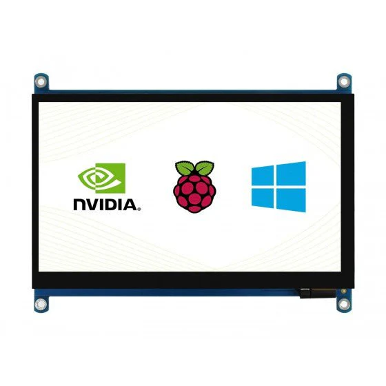 Waveshare - 7" QLED HDMI USB Touchdisplay