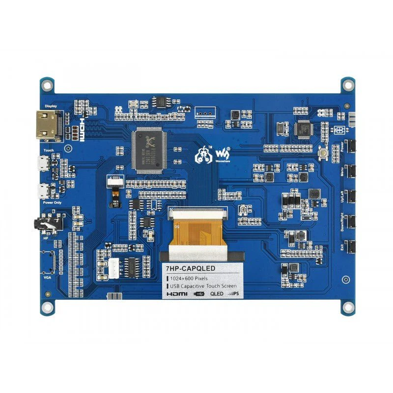 Waveshare - 7" QLED HDMI USB Touchdisplay - Image 5