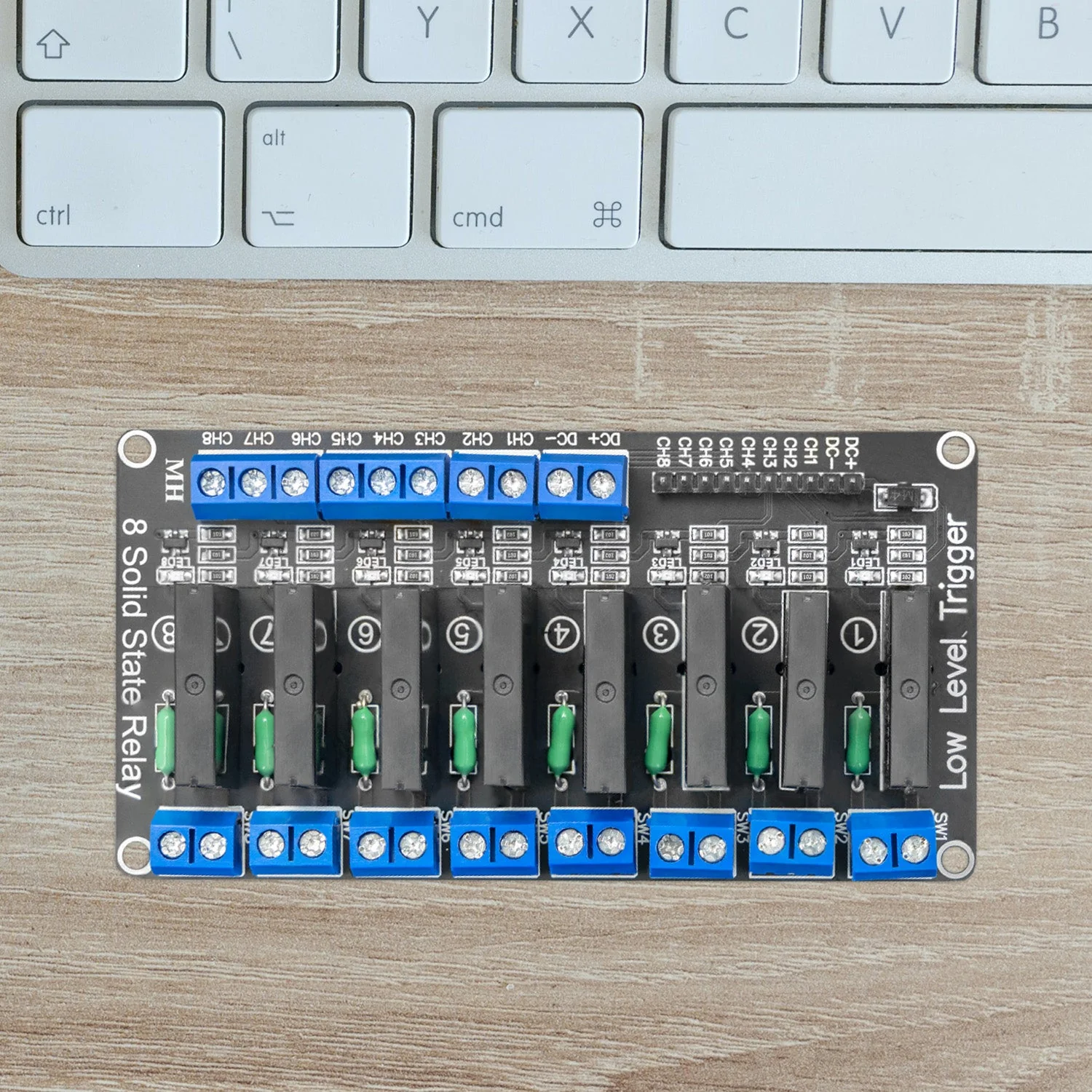 8 Kanal Solid State Relais 5V DC Low Level Trigger Power Switch kompatibel mit Arduino und Raspberry Pi - Image 7