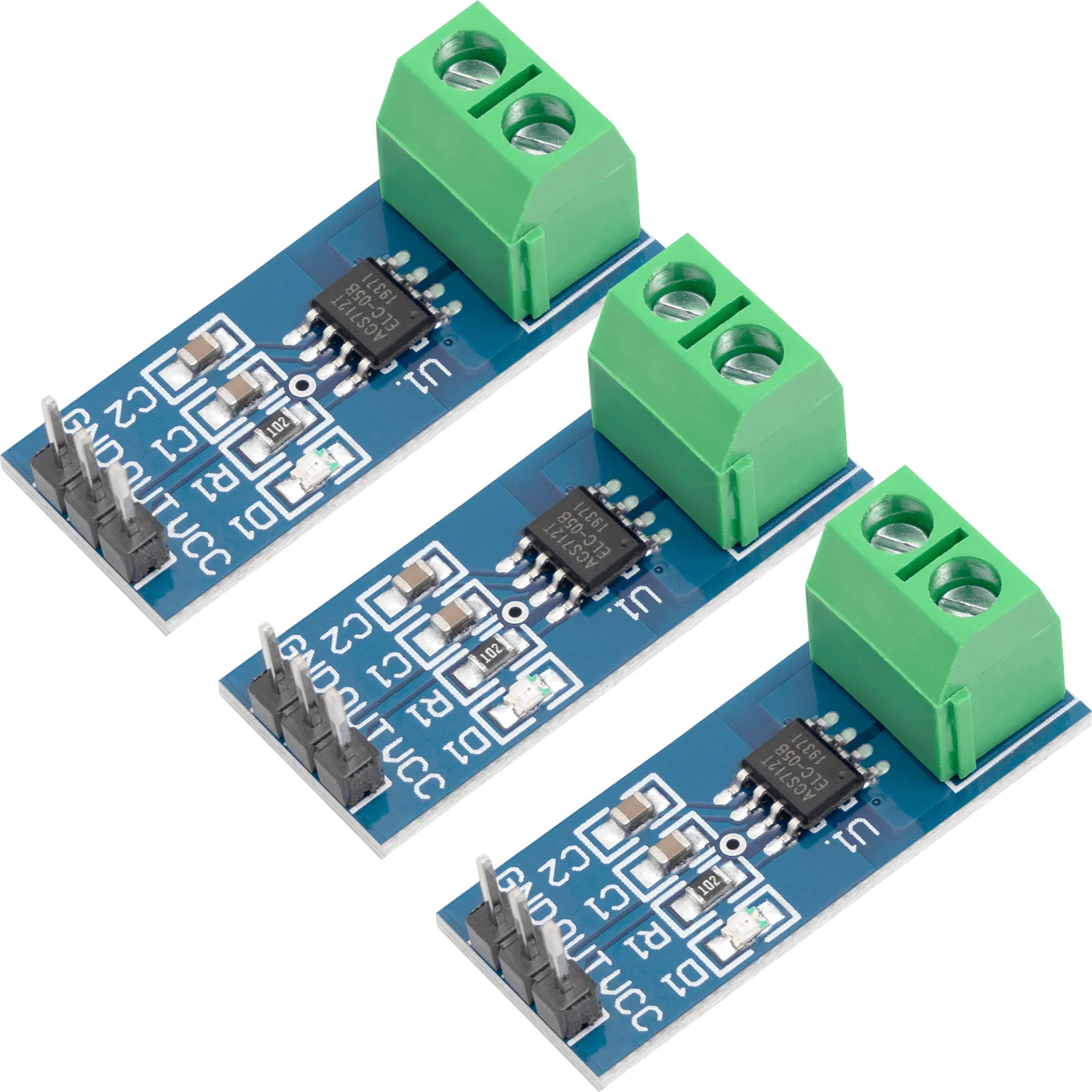 ACS712 Stromsensor 5A Messbereich Range Modul Current Sensor kompatibel mit Arduino - Image 5