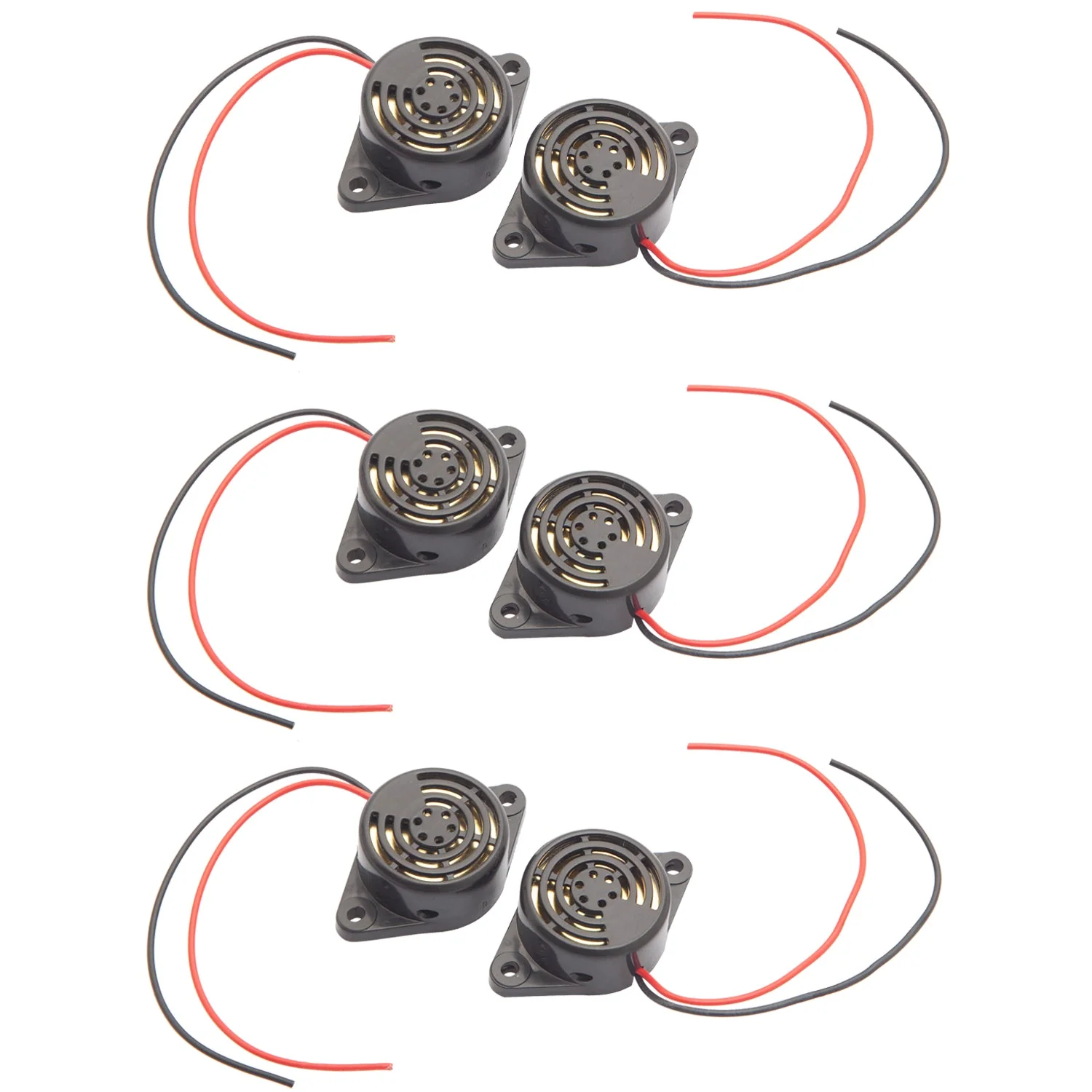 Buzzer elektronischer Signalton Alarm DC3-24V 95dB mit kontinuierlichem Signalton - Image 4