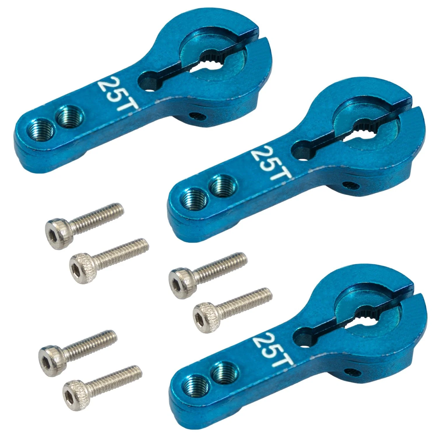 Aluminium 25T Servoarm Horn für HD Servo MG995 MG996R MG946 RED | Metall Servo Arm mit Ersatz-Schraube - Image 5