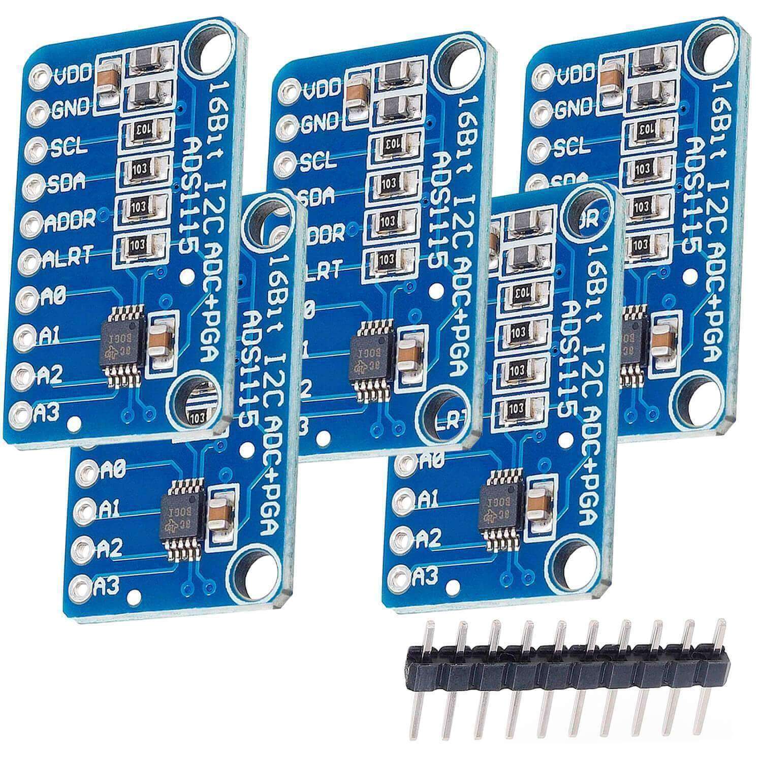 ADS1115 ADC Modul 16bit 4 Kanäle für Raspberry Pi - Image 6