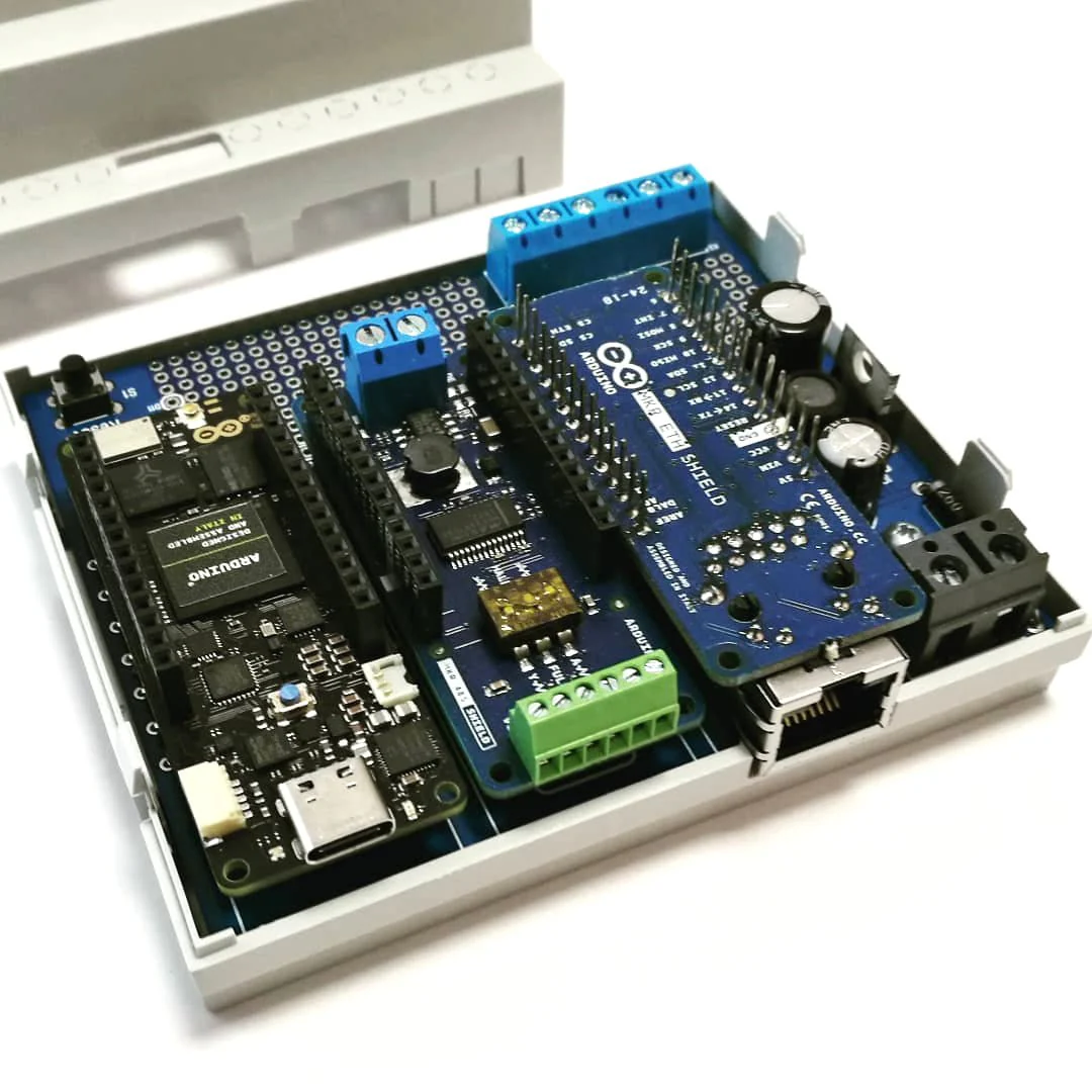 ArduiBox MKR - Hutschienen Montage- und Anschluss Set - Image 5