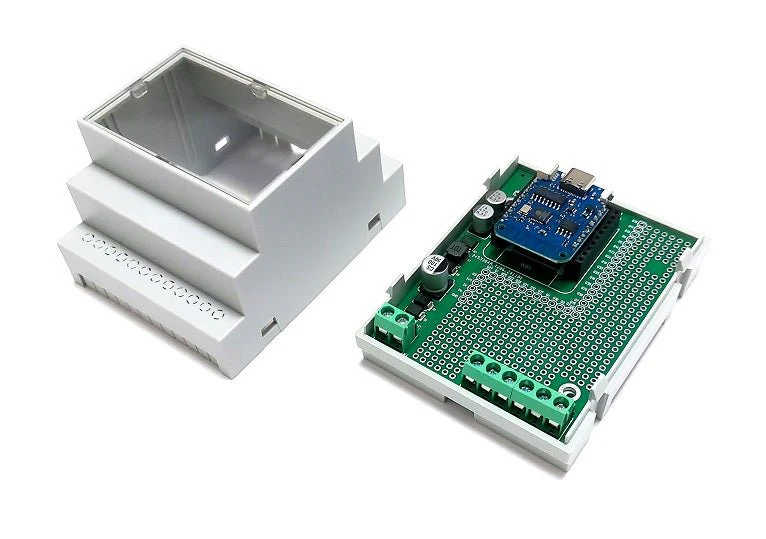 ArduiBox ESP - Hutschienen Montage- und Anschluss Set - Image 5