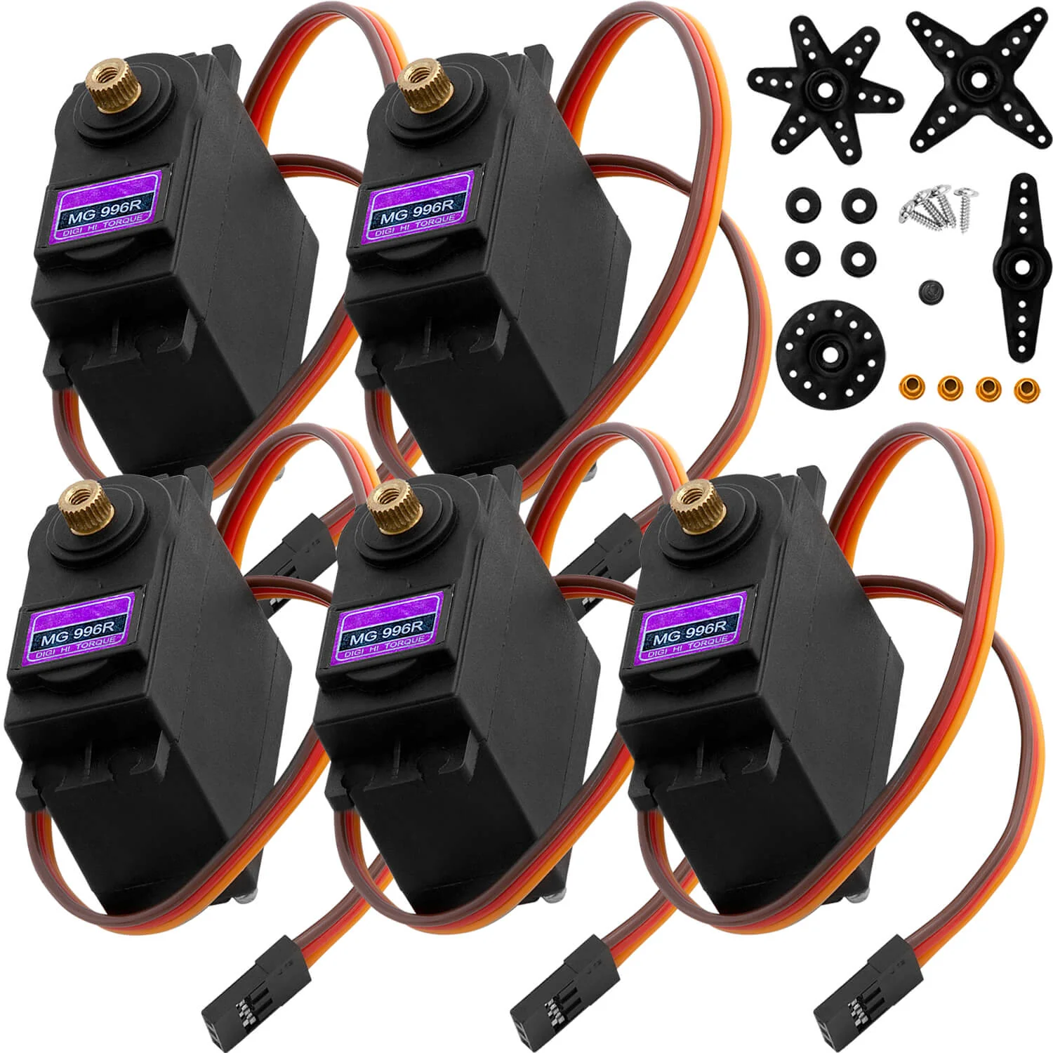 MG996R Micro Digital Servo Motor mit Metall Getriebe für RC Roboter Hubschrauber Flugzeug - Image 8