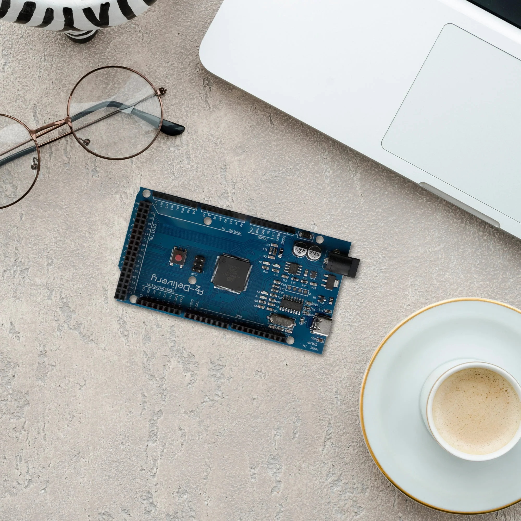 AZ-MEGA2560-Board Mikrokontroller mit USB-C Anschluss Entwicklungsboard kompatibel mit Arduino - Image 10
