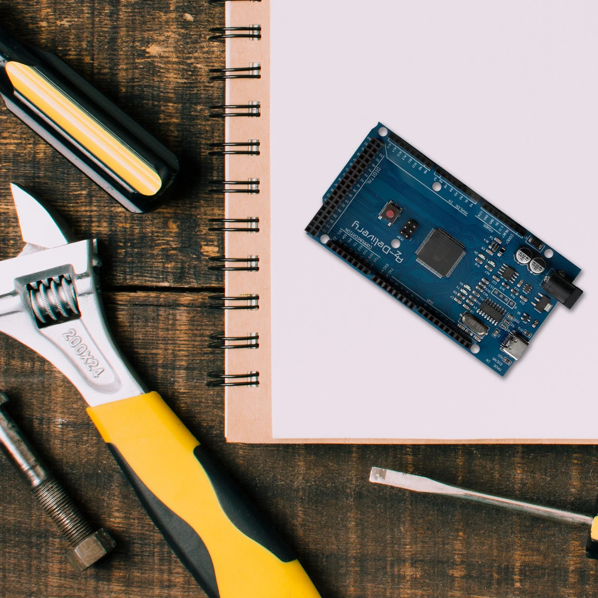 AZ-MEGA2560-Board Mikrokontroller mit USB-C Anschluss Entwicklungsboard kompatibel mit Arduino - Image 8