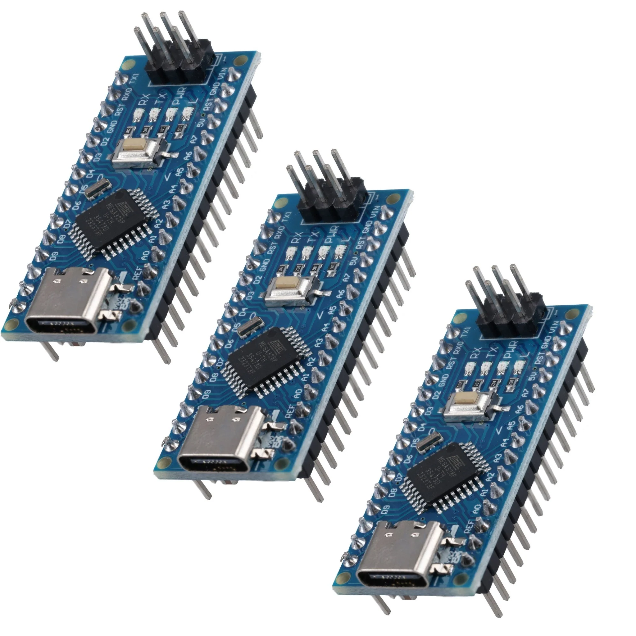AZ-Nano V3-Board mit USB-C Anschluss mit Atmega328 CH340 fertig verlötete, verbesserte Version - Image 2