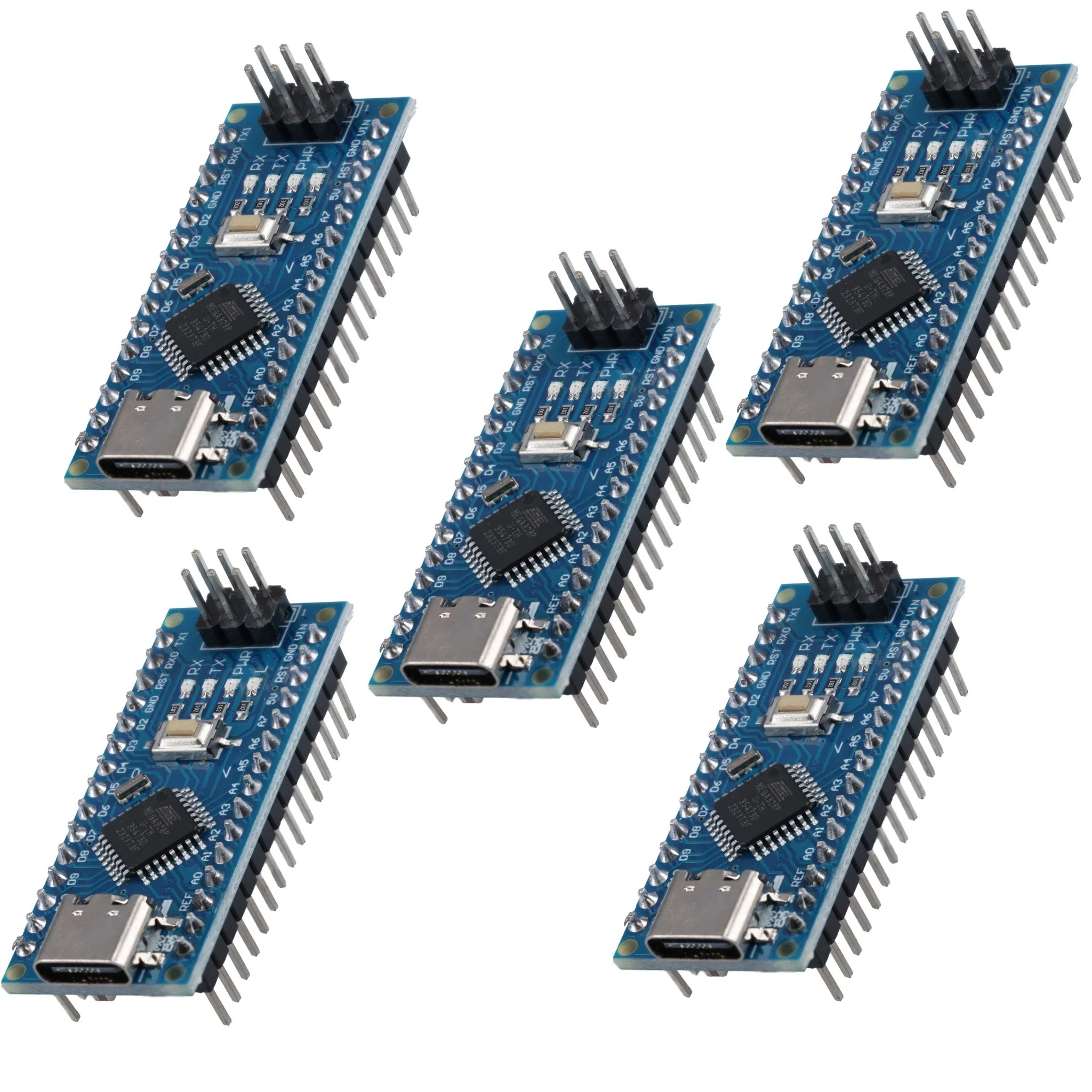 AZ-Nano V3-Board mit USB-C Anschluss mit Atmega328 CH340 fertig verlötete, verbesserte Version - Image 3