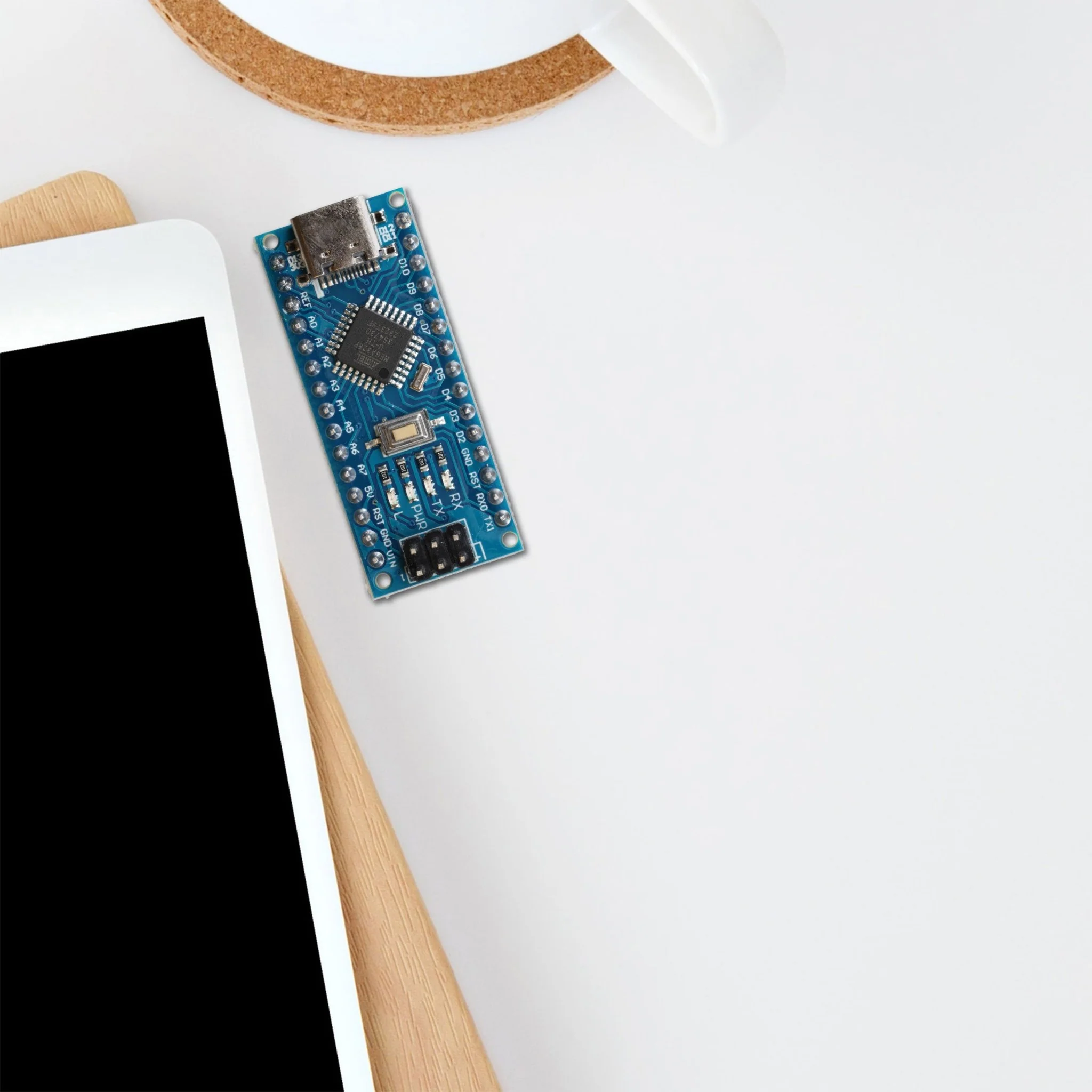 AZ-Nano V3-Board mit USB-C Anschluss mit Atmega328 CH340 fertig verlötete, verbesserte Version - Image 8