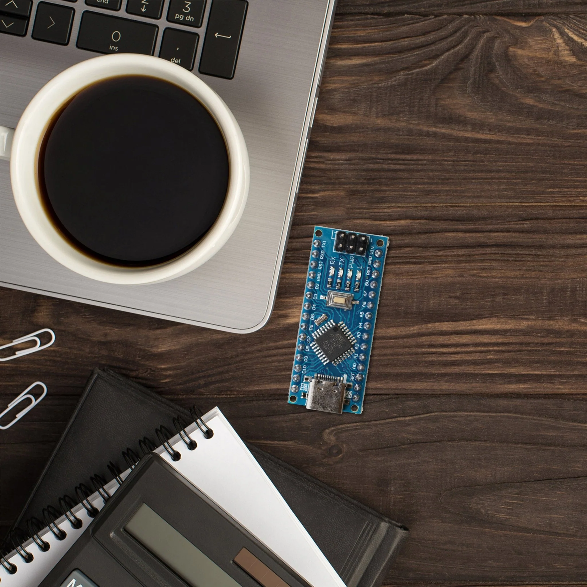 AZ-Nano V3-Board mit USB-C Anschluss mit Atmega328 CH340 fertig verlötete, verbesserte Version - Image 9
